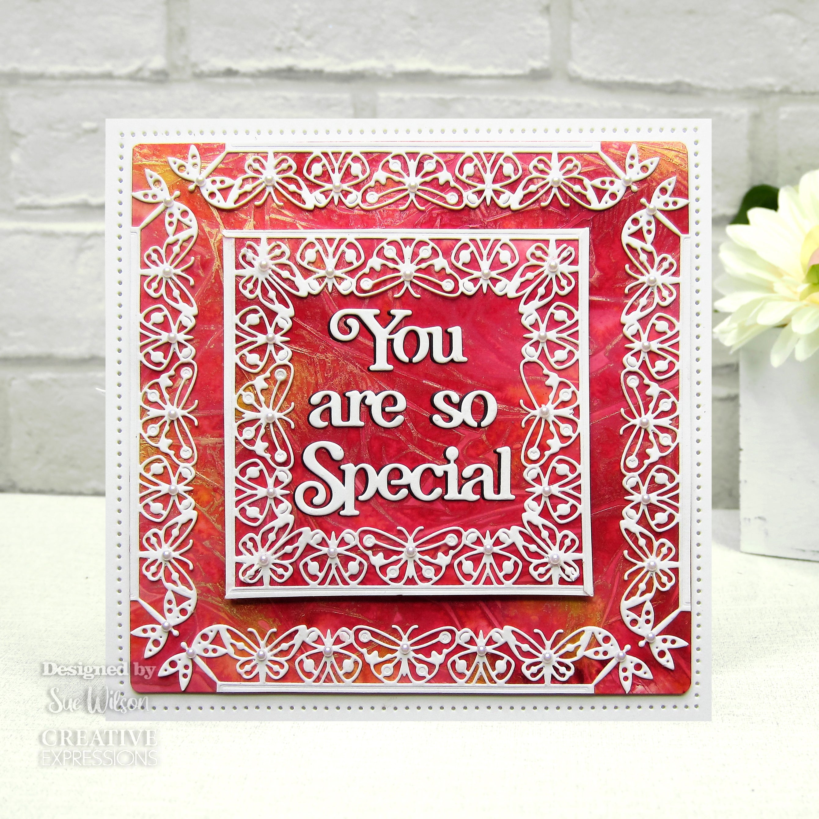 Creative Expressions Sue Wilson Block Sentiments You Are So Special Craft Die