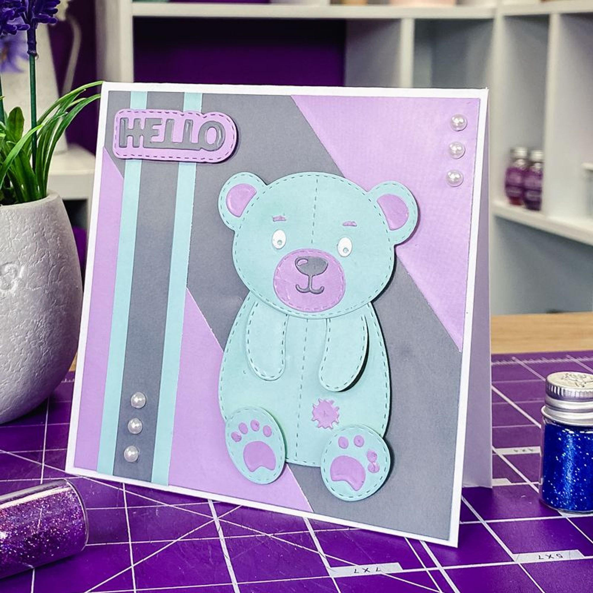 Duo Colour Paper Pad - Pinks & Purples
