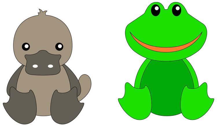 Nellie's Choice - Dada Baby Dies Duck and Frog