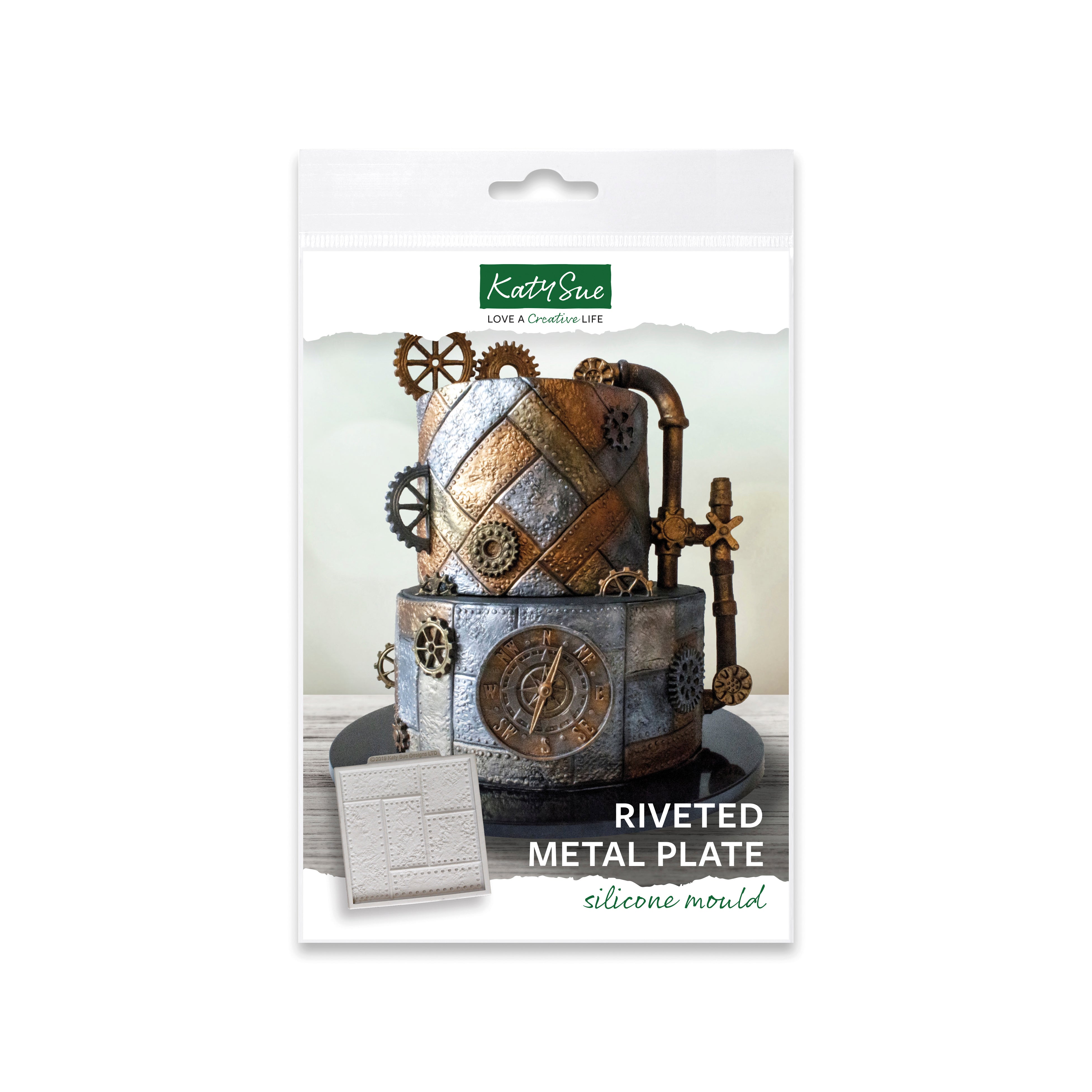 Riveted Metal Plate Silicone Mould