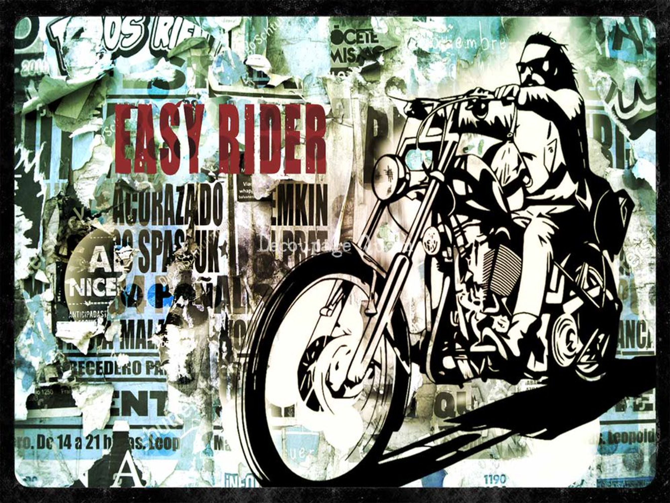 Andy Skinner - Easy Rider A4 Rice Paper - 5 Sheets