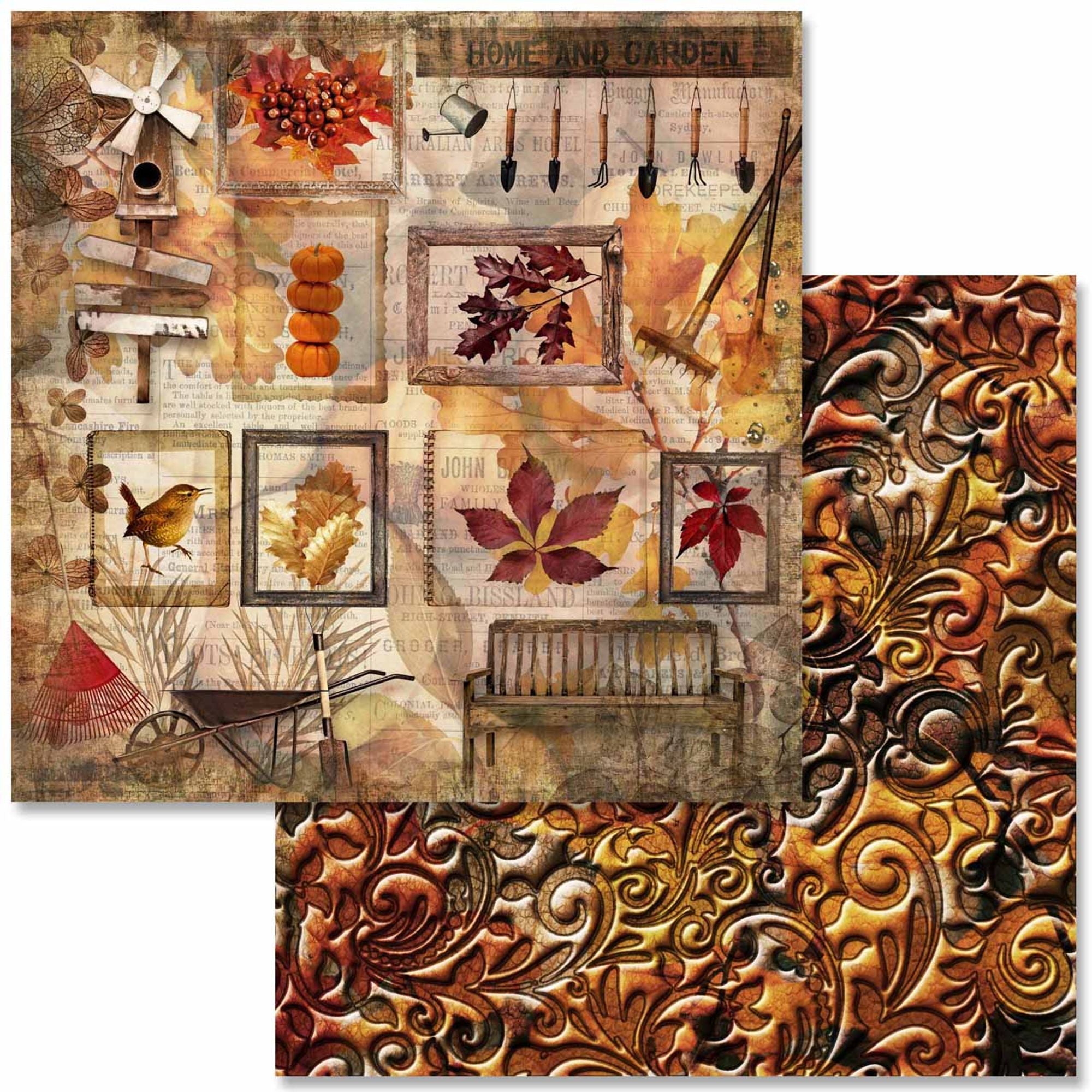 Sweet Autumn Scrapbook Set - 12" x 12"
