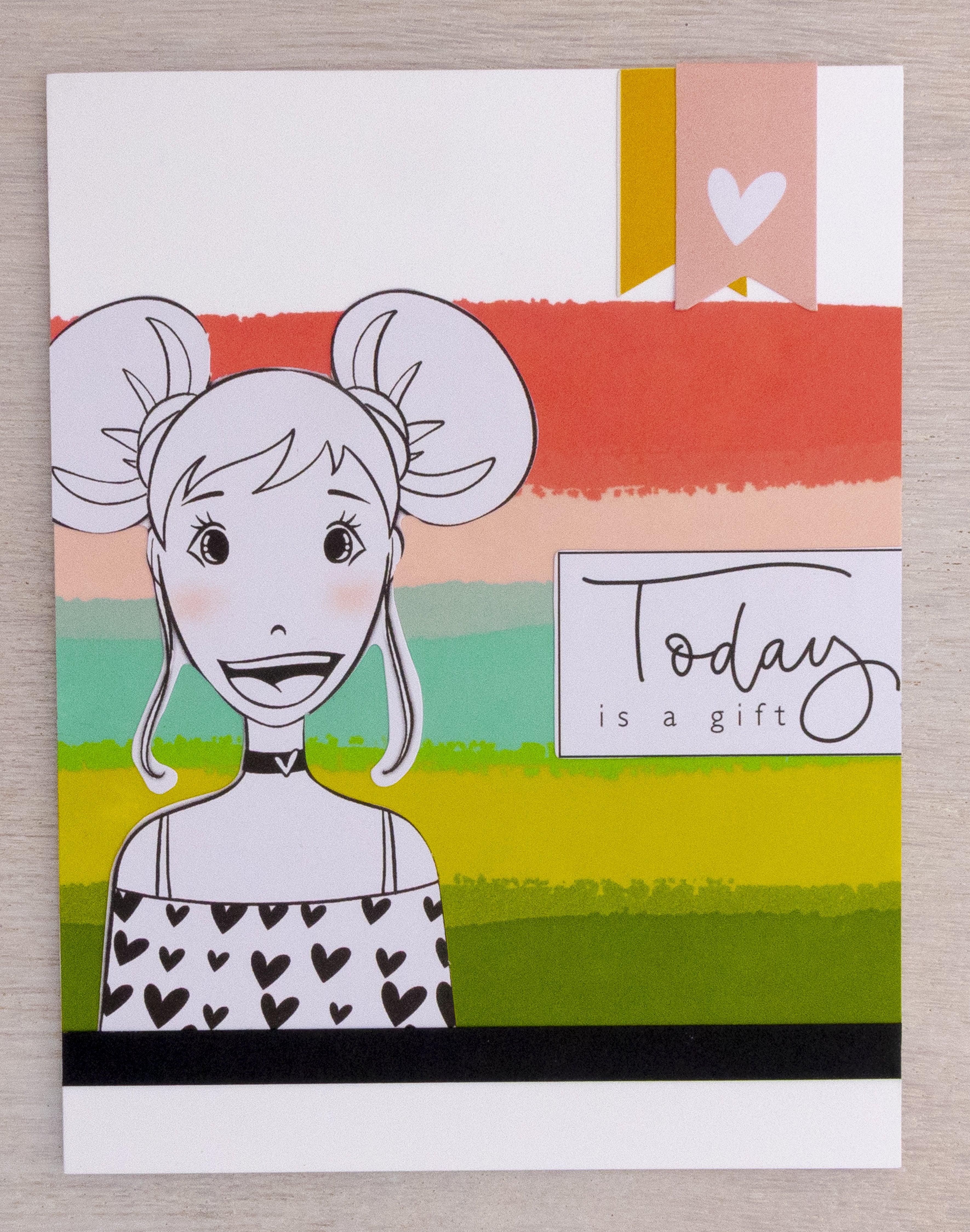 Karin Joan Clear Stamp Miranda Missees Collection 160x120mm nr.07