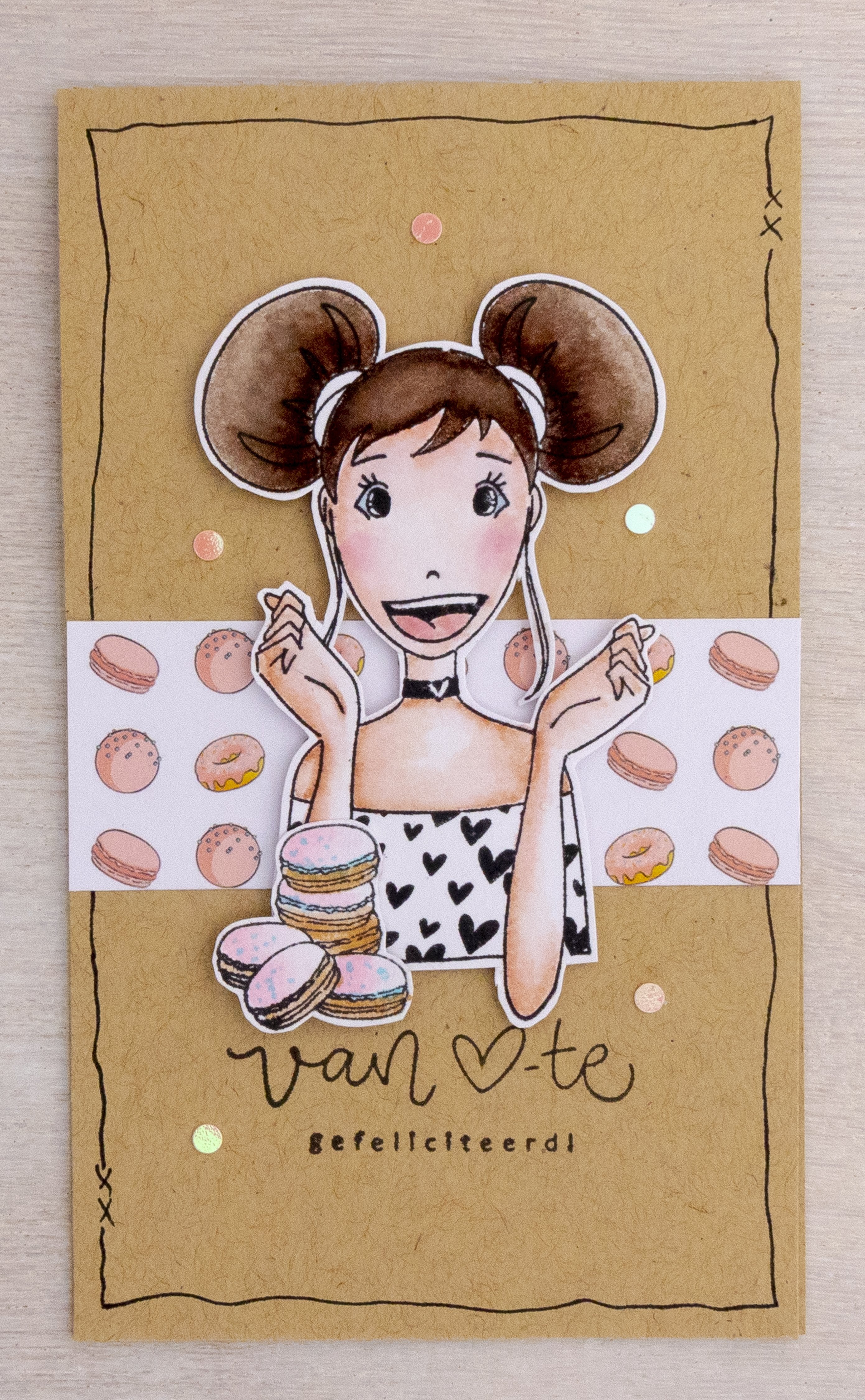 Karin Joan Clear Stamp Miranda Missees Collection 160x120mm nr.07