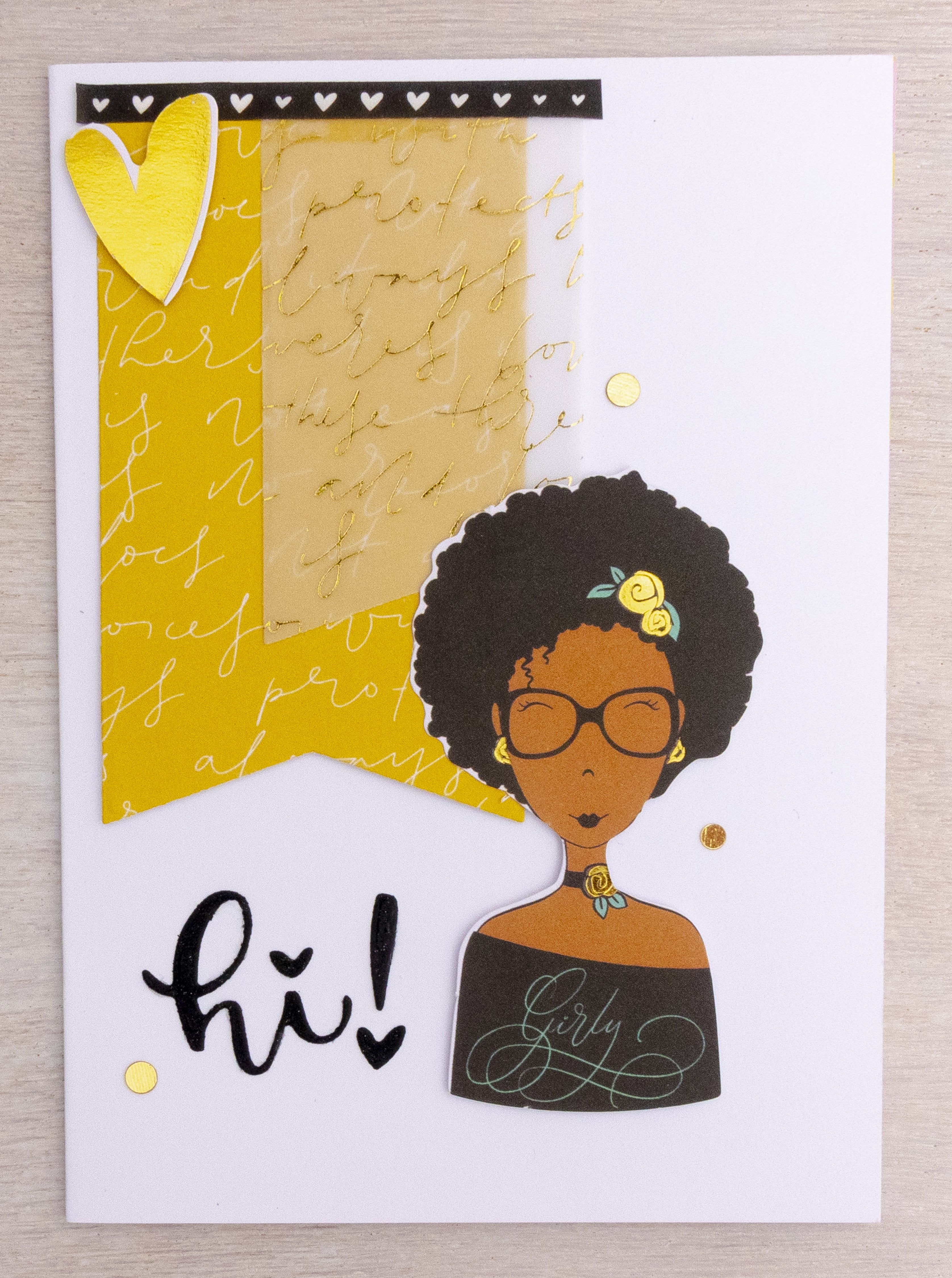 Karin Joan Die Cut Block Missees Collection 148x210mm 20 SH nr.03