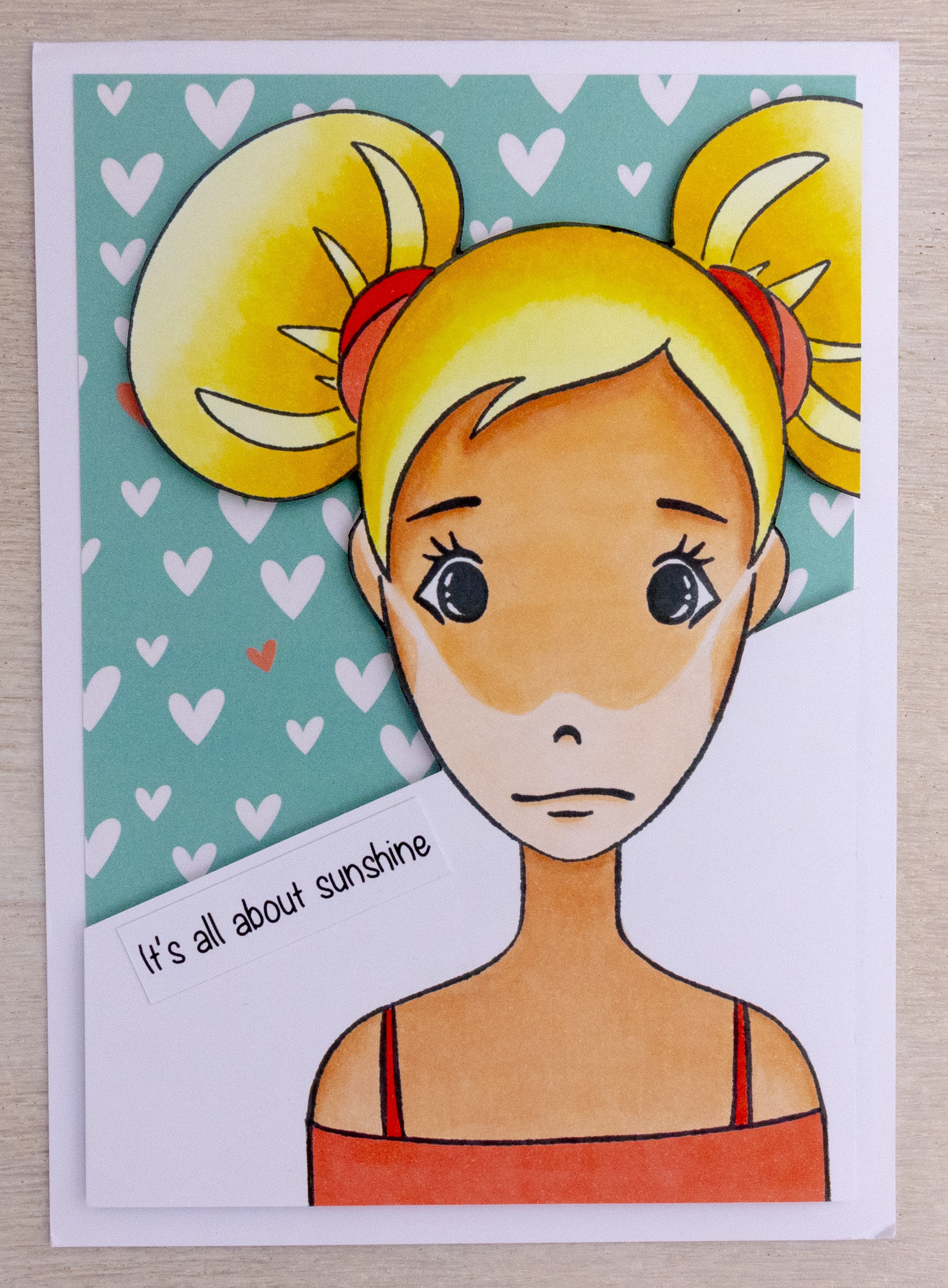 Karin Joan Clear Stamp Miranda Missees Collection 160x120mm nr.07