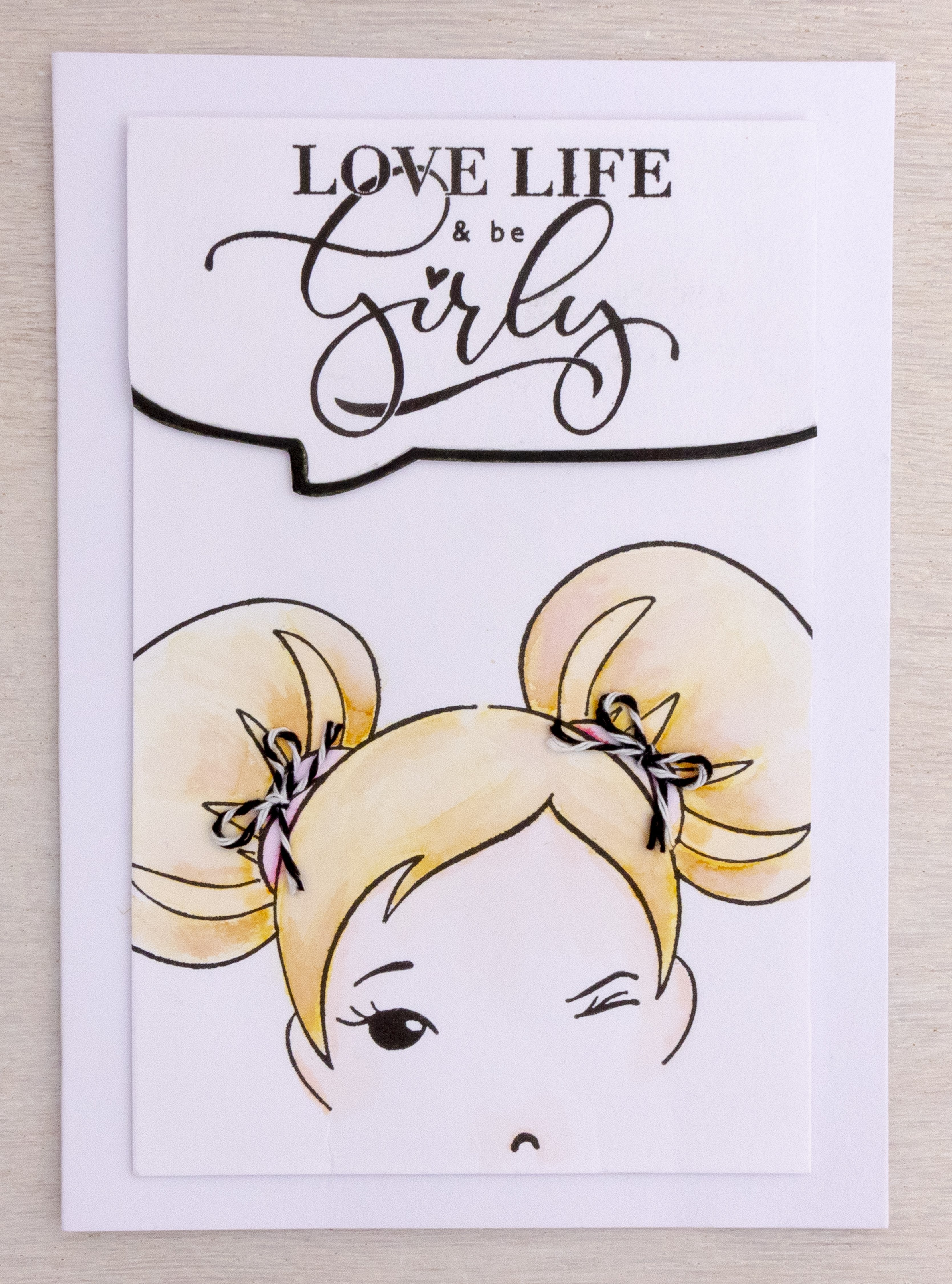 Karin Joan Clear Stamp Miranda Missees Collection 160x120mm nr.07