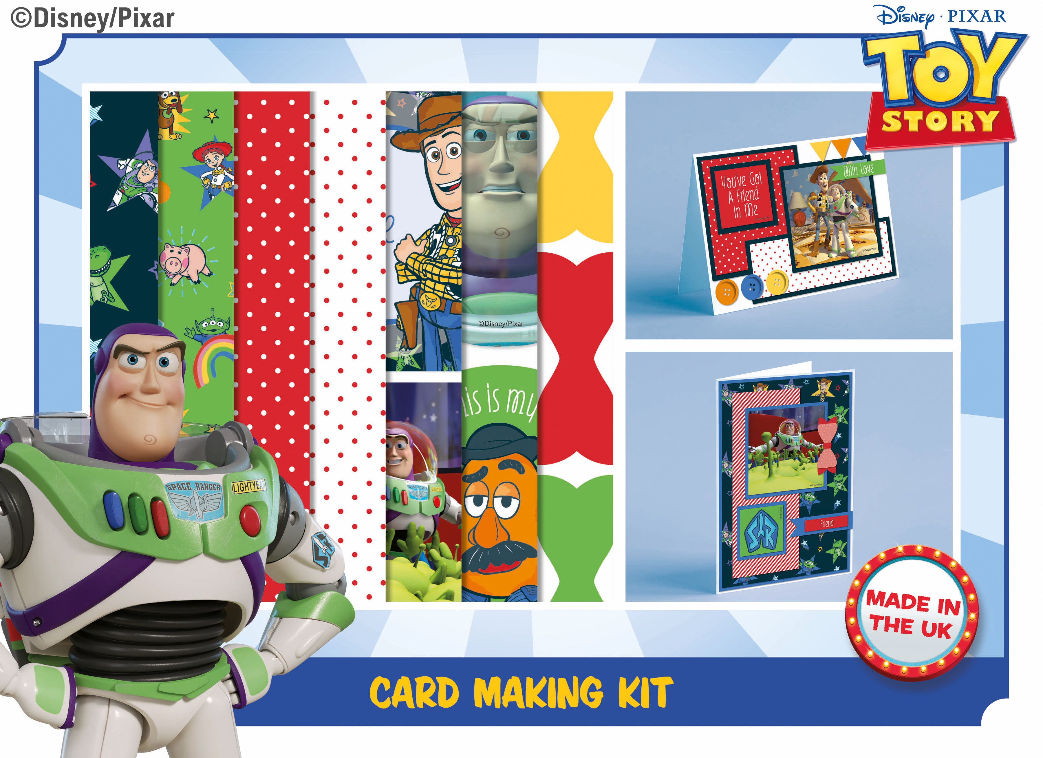 Toy Story - Large Card A4 Kit