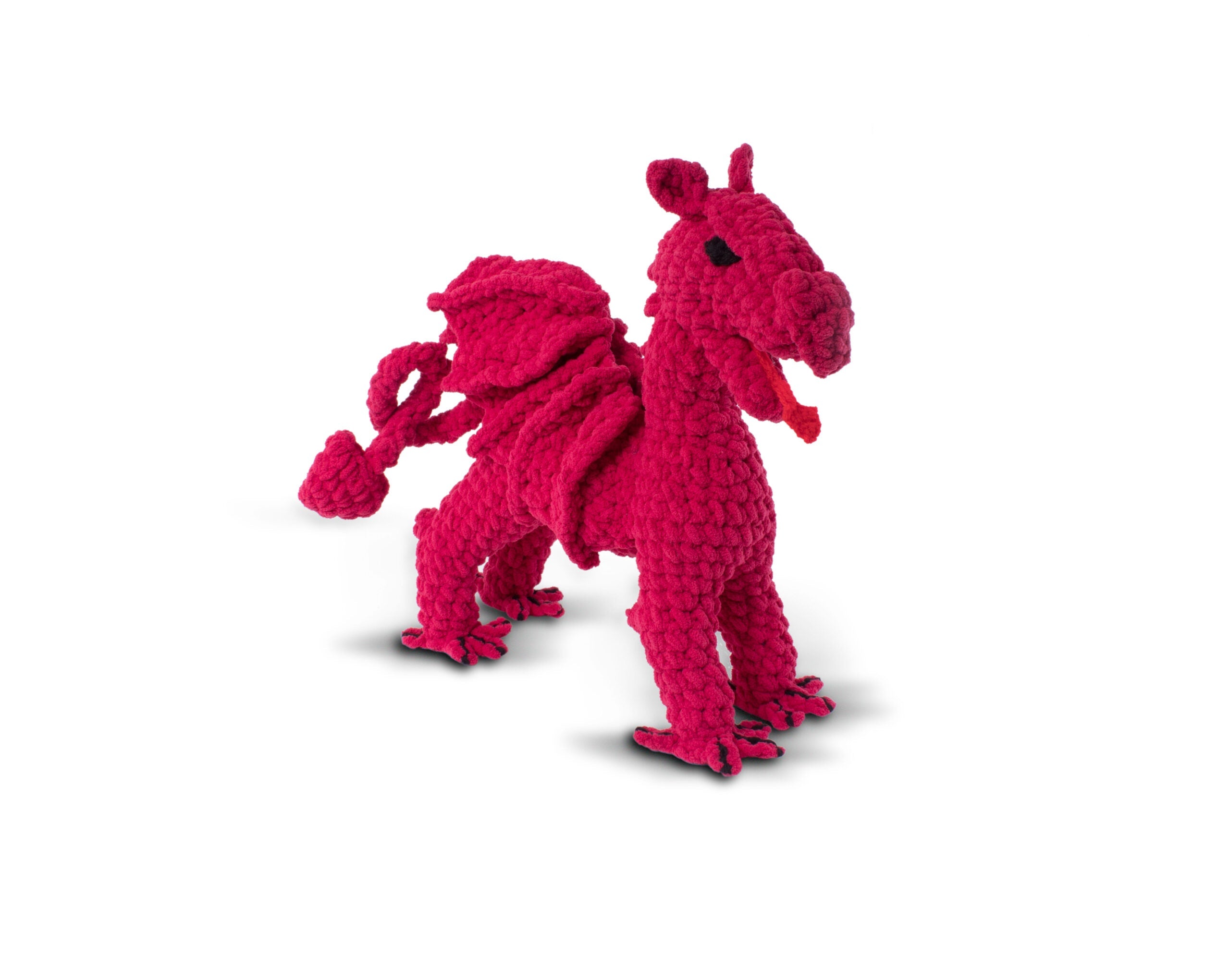 Knitty Critters Crochet Kit – Draco Dragon