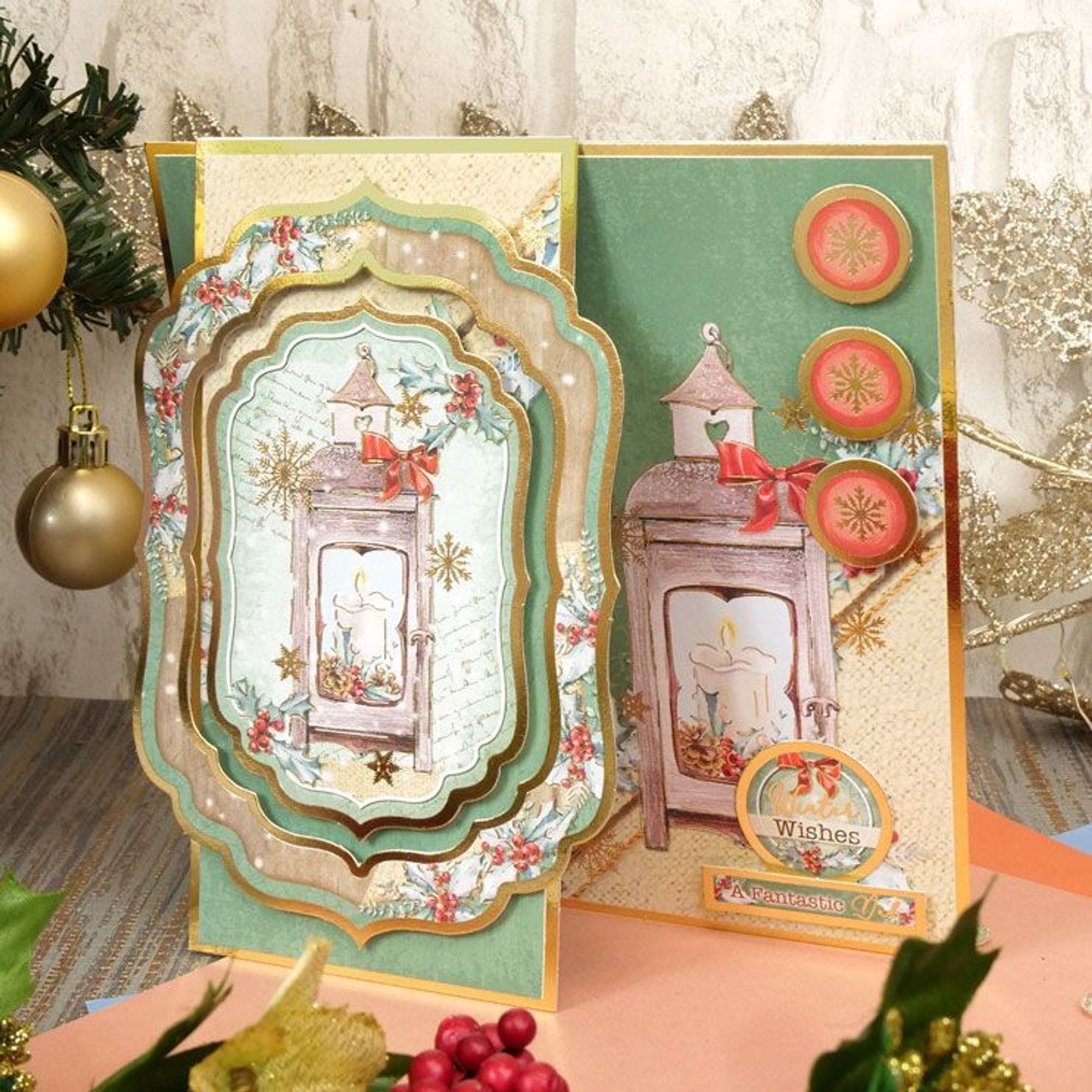 A Holly Jolly Christmas Luxury Topper Set