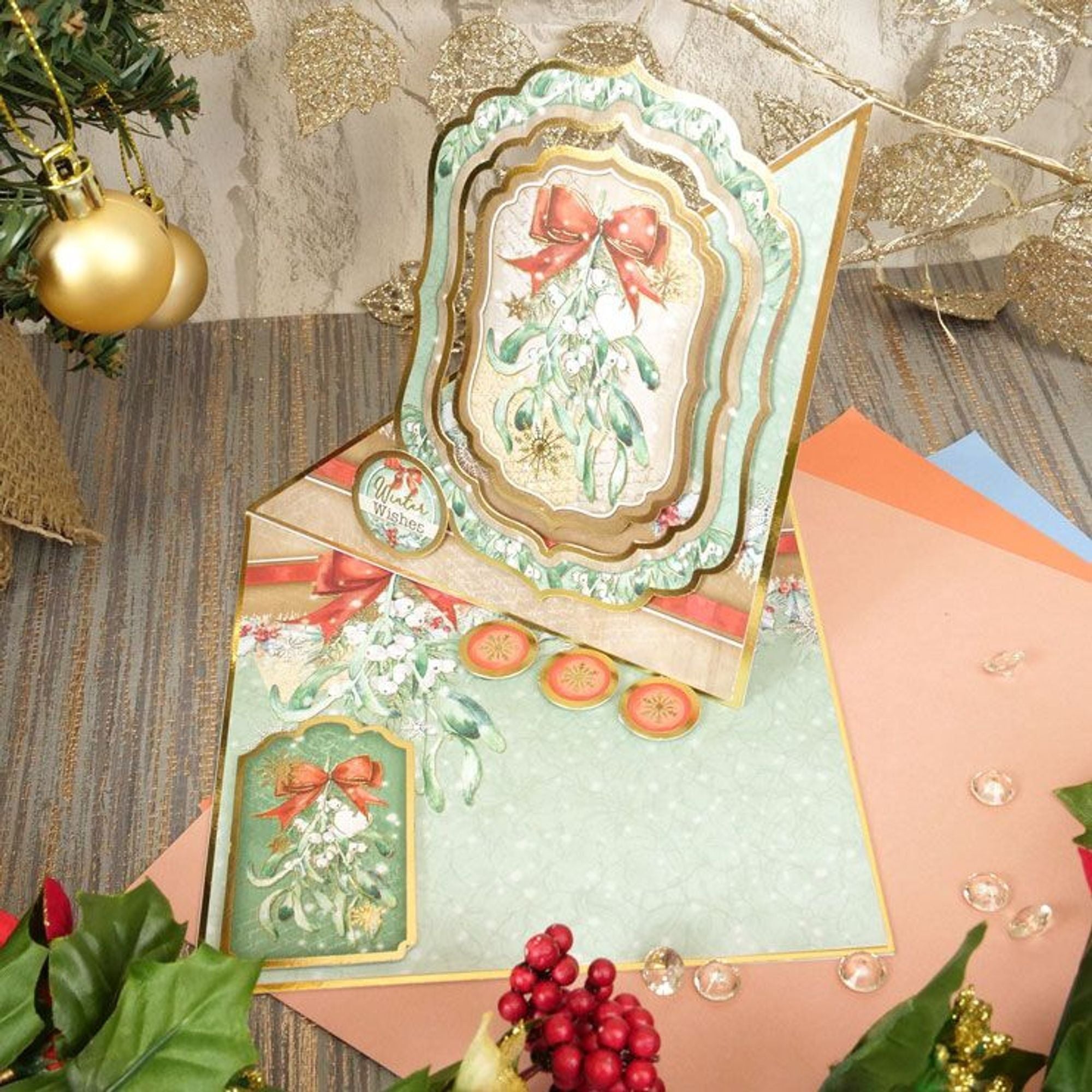 A Holly Jolly Christmas Luxury Topper Set