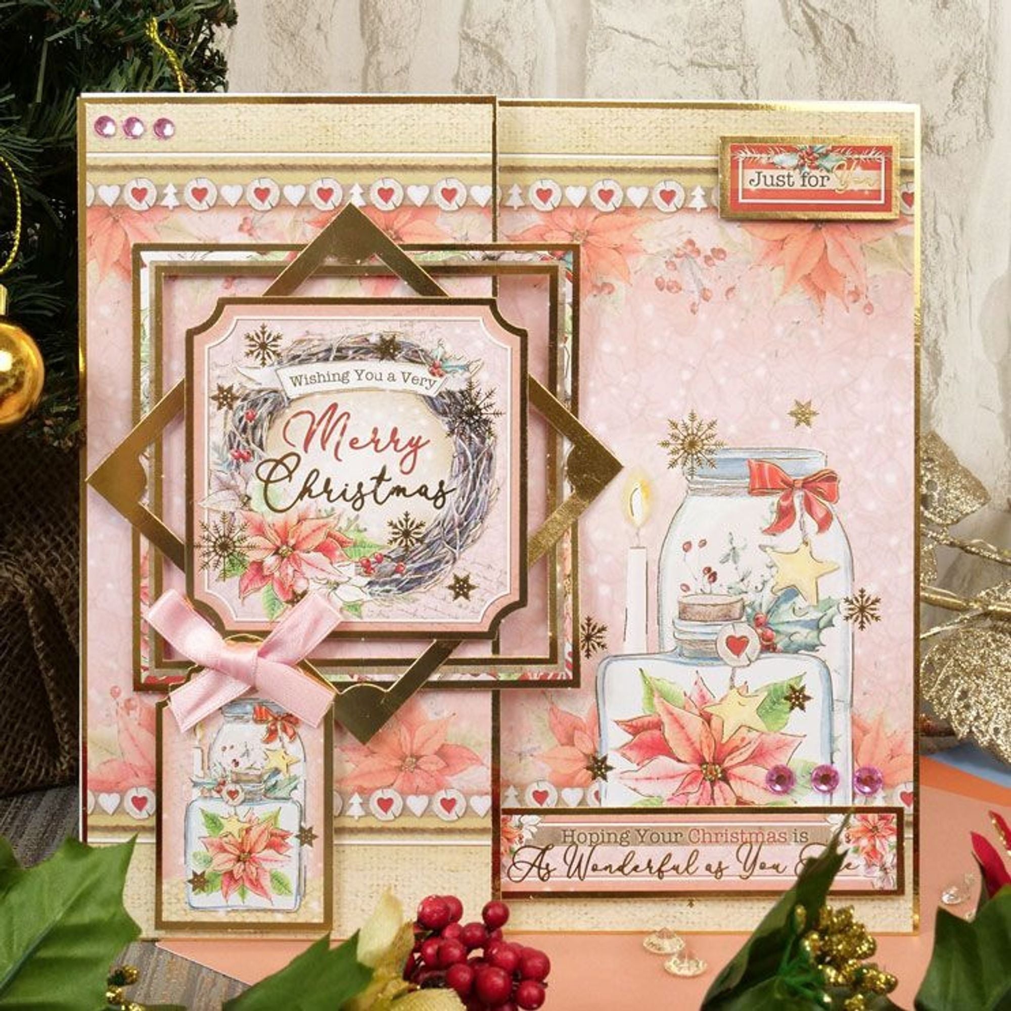 Festive Greetings Luxury Topper Set