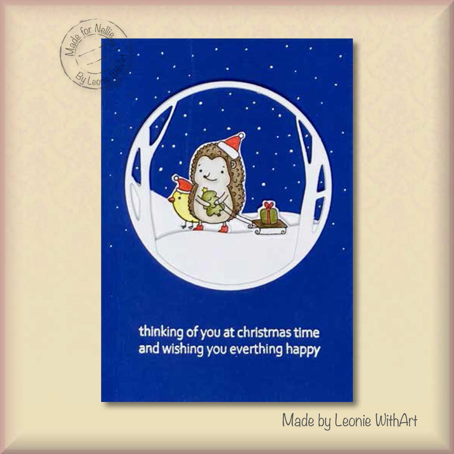 Nellie's Choice Layered Combi Dies Round Deer A