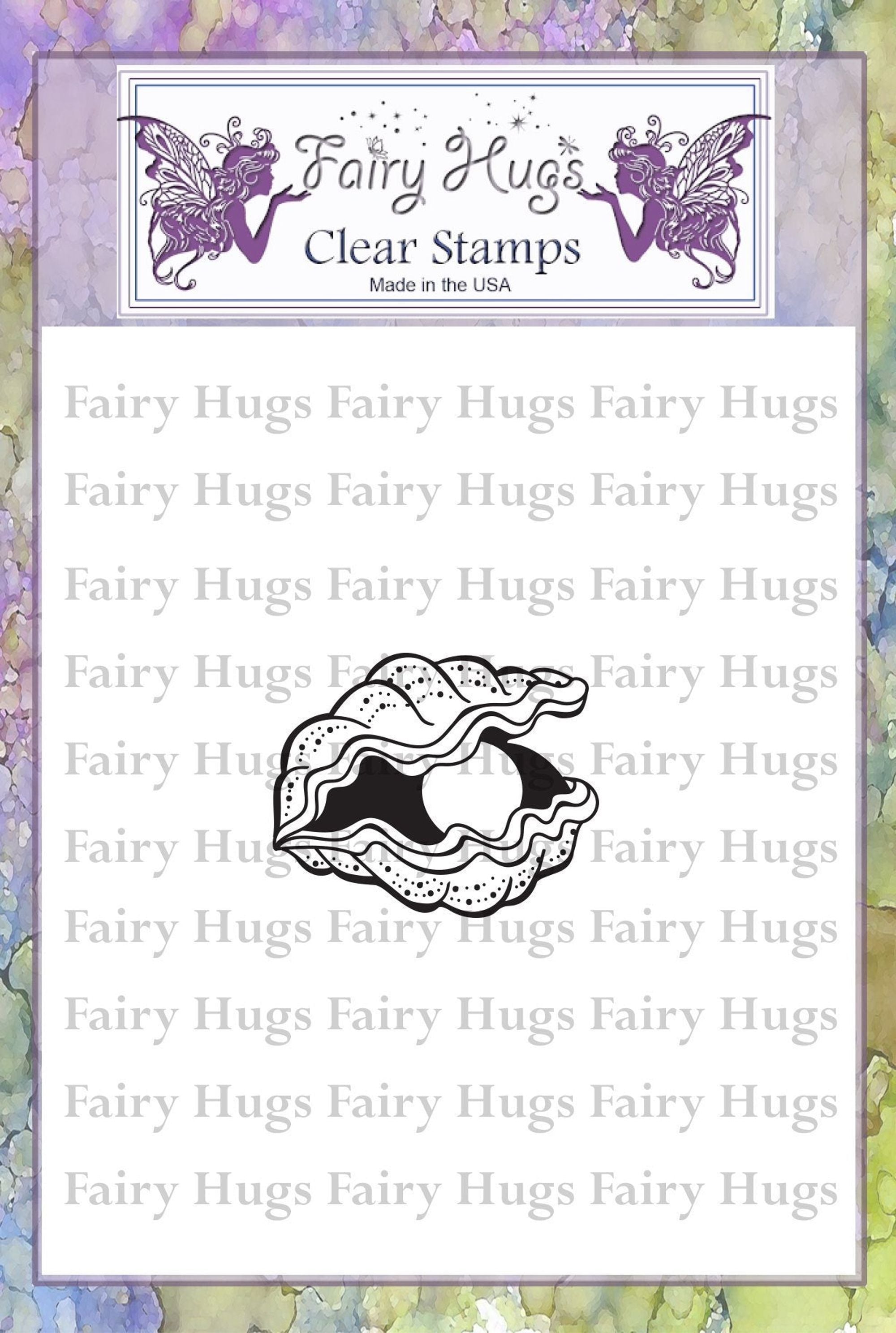 Fairy Hugs Stamps - Mini Oyster