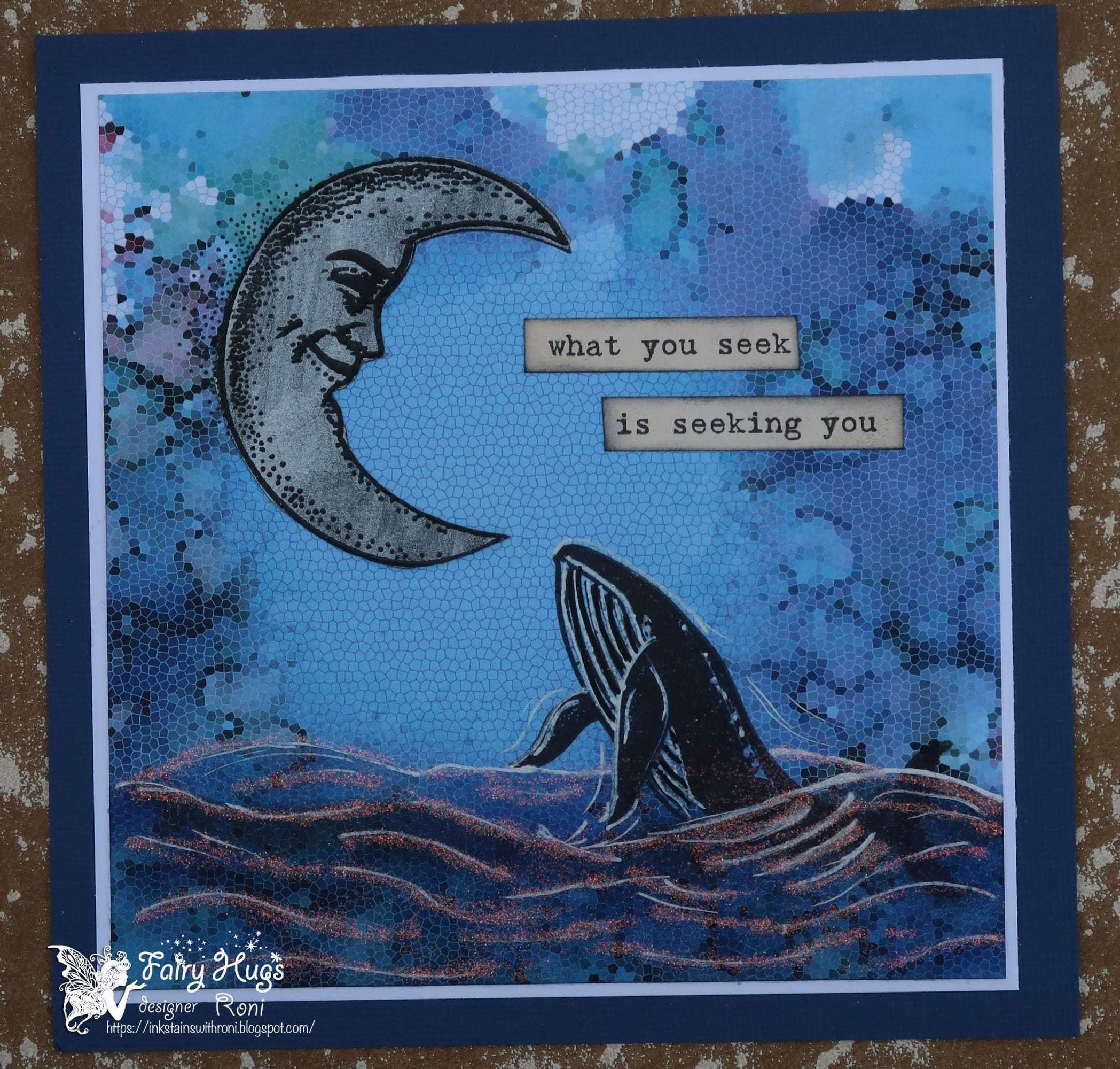 Fairy Hugs Stamps - Happy Moon