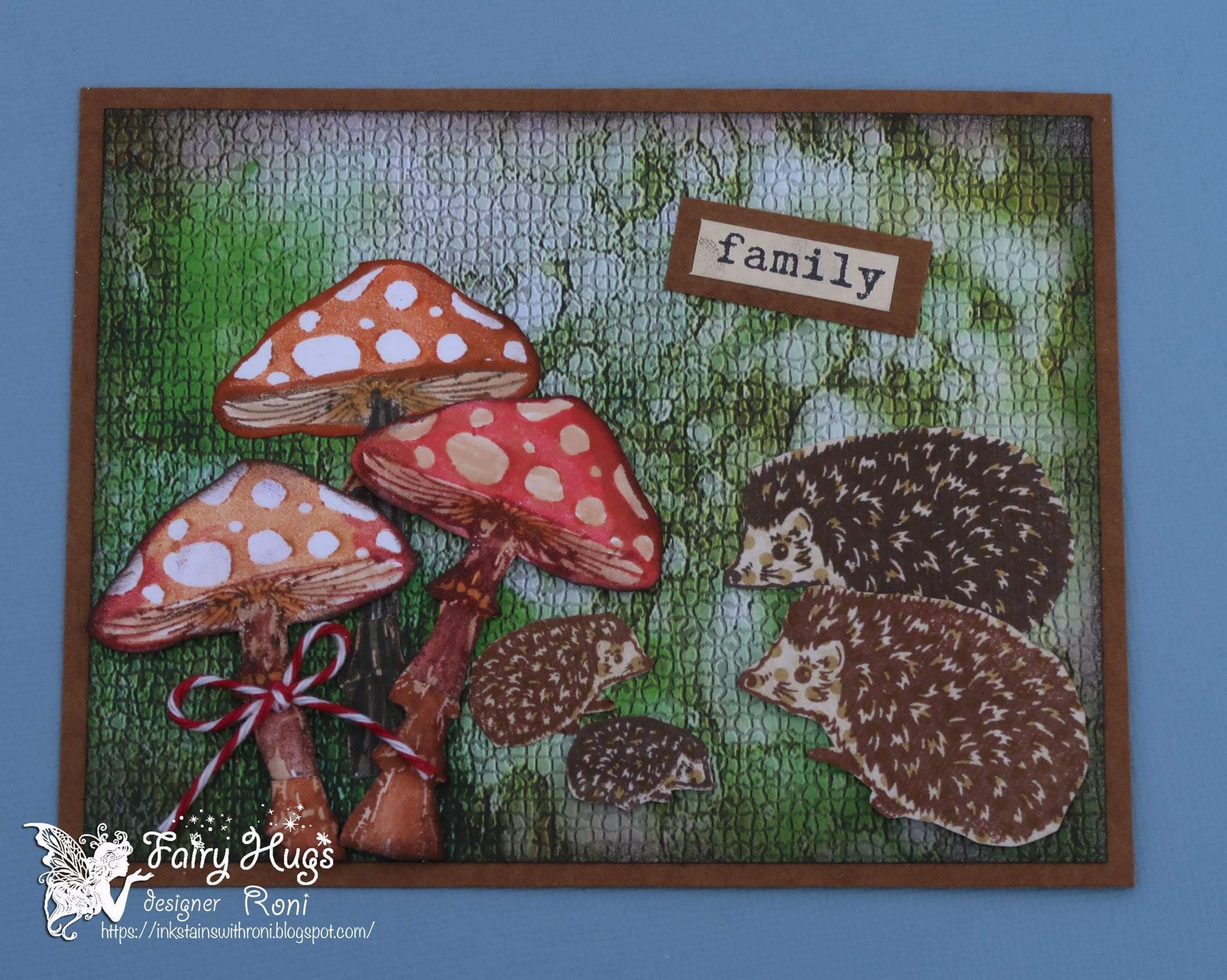 Fairy Hugs Stamps - Hedgehog