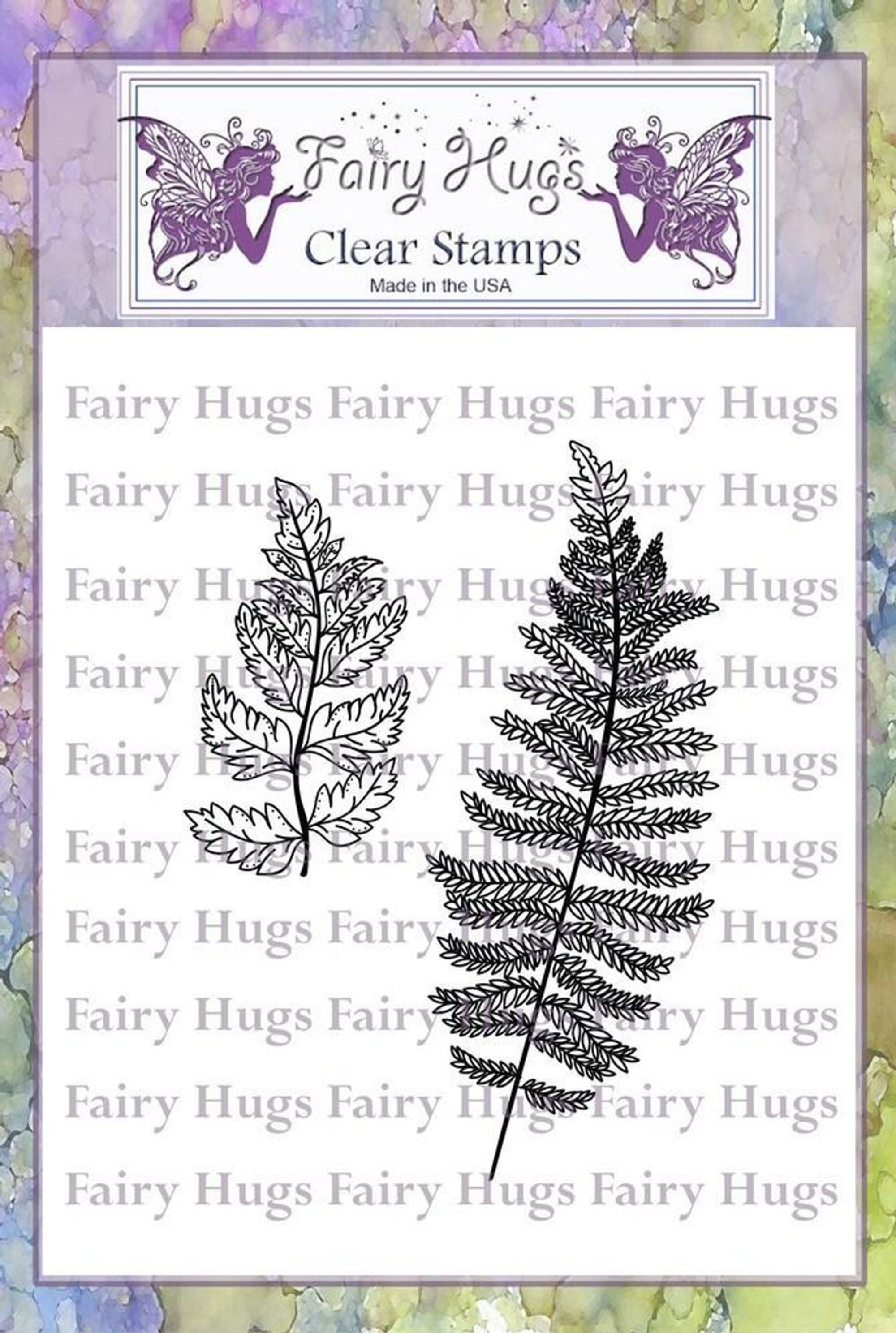 Fairy Hugs Stamps - Fern Leaves