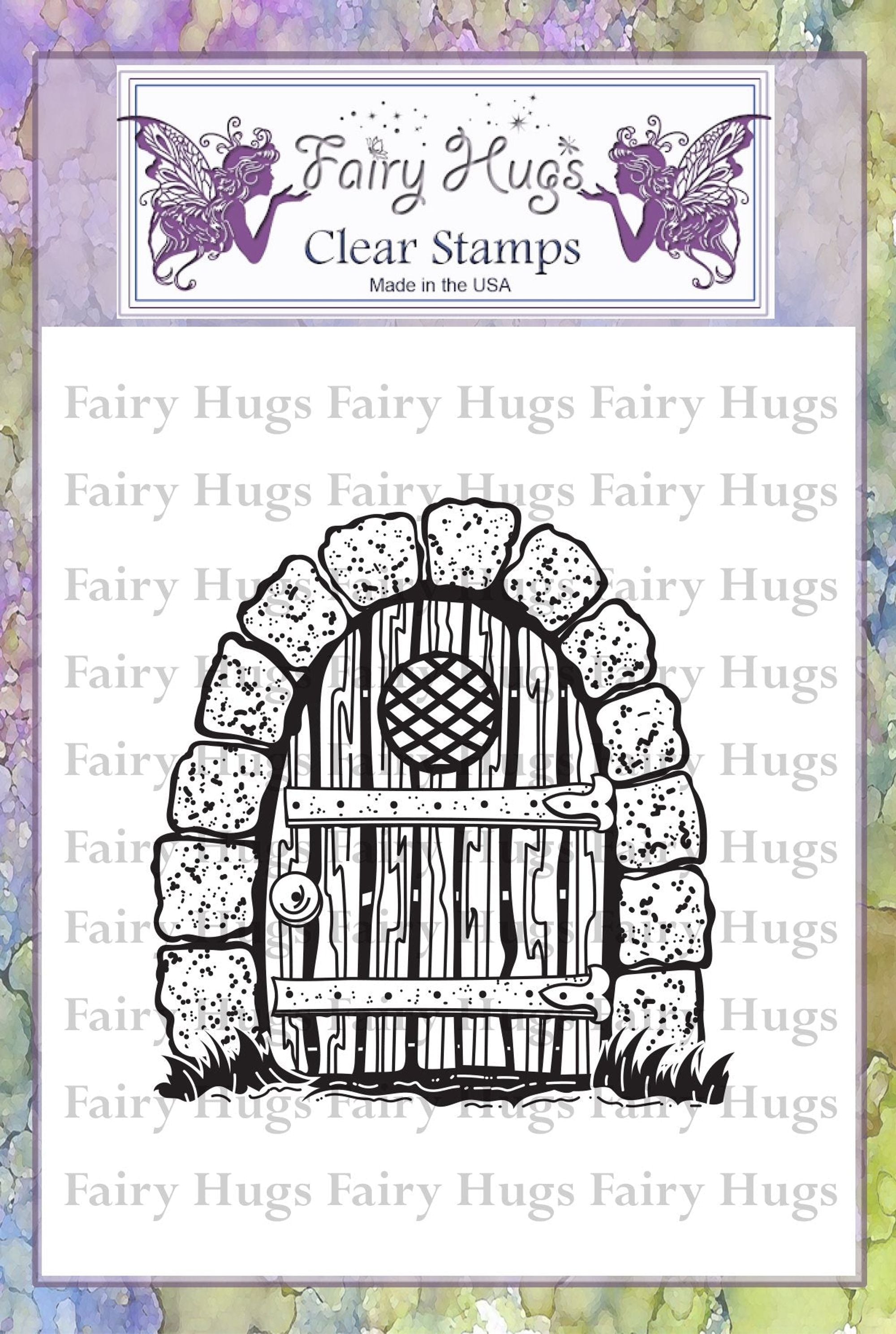 Fairy Hugs Stamps - Gnome Door