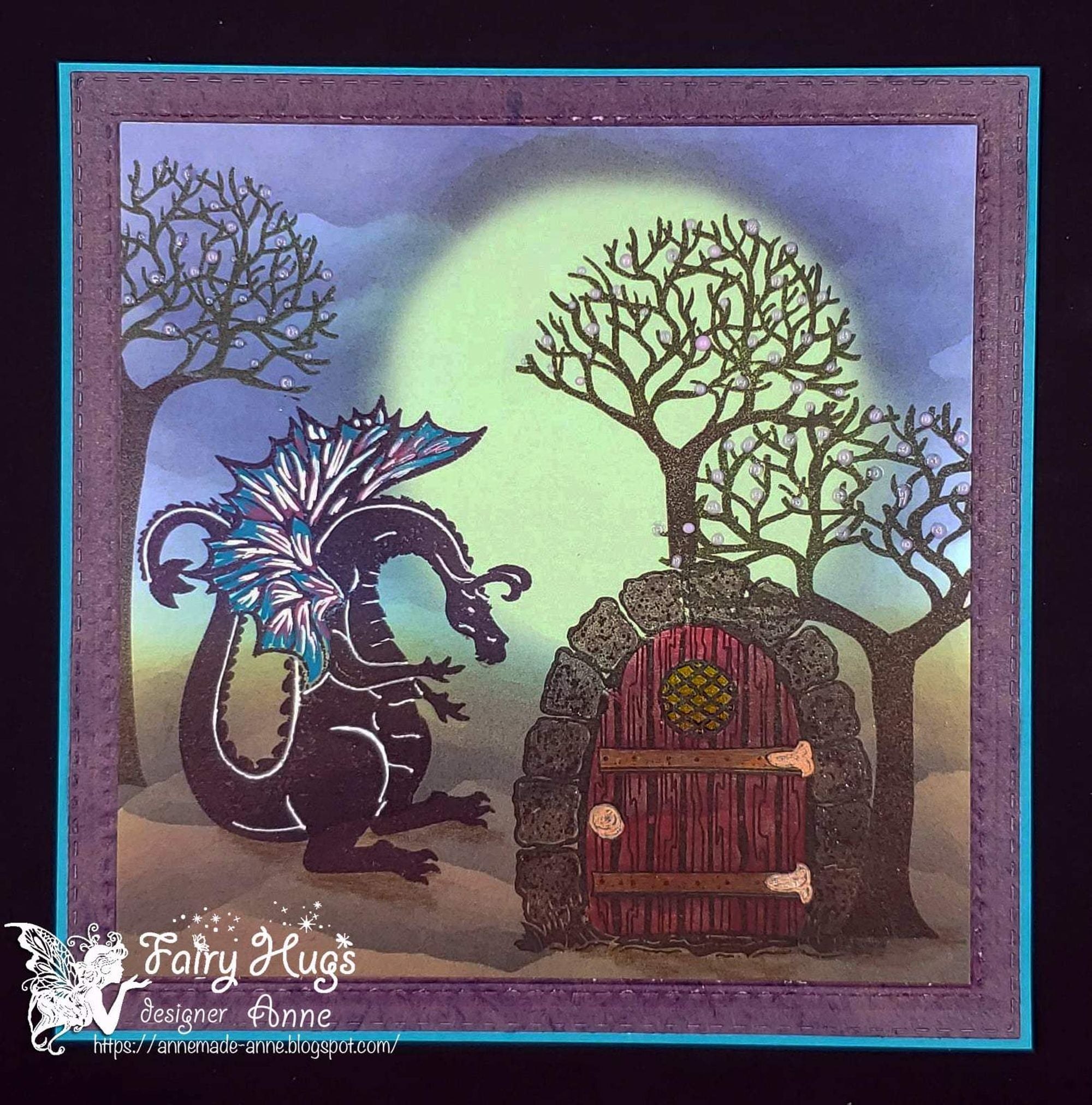 Fairy Hugs Stamps - Gnome Door