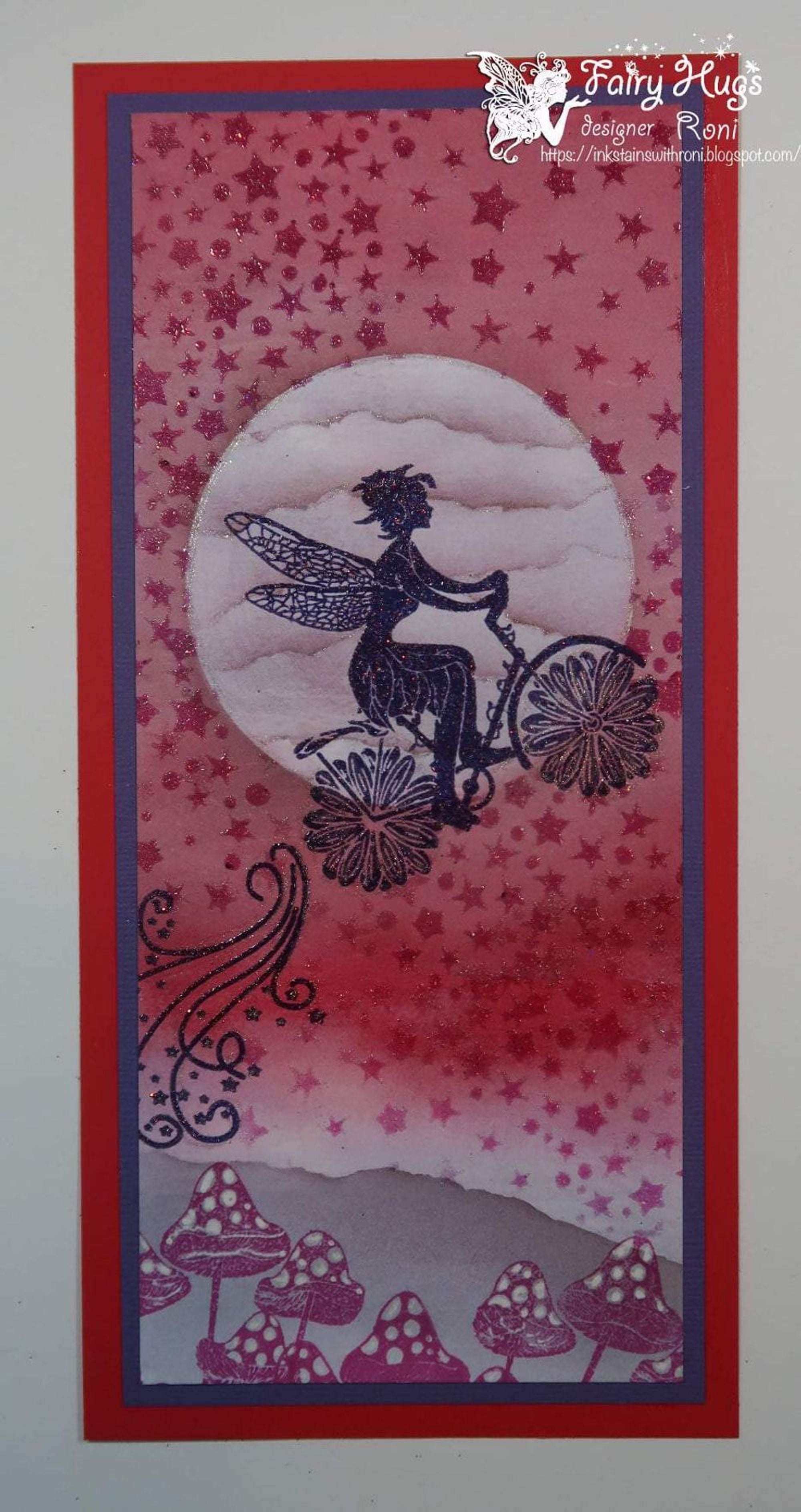 Fairy Hugs Stamps - Dotted Mushrooms