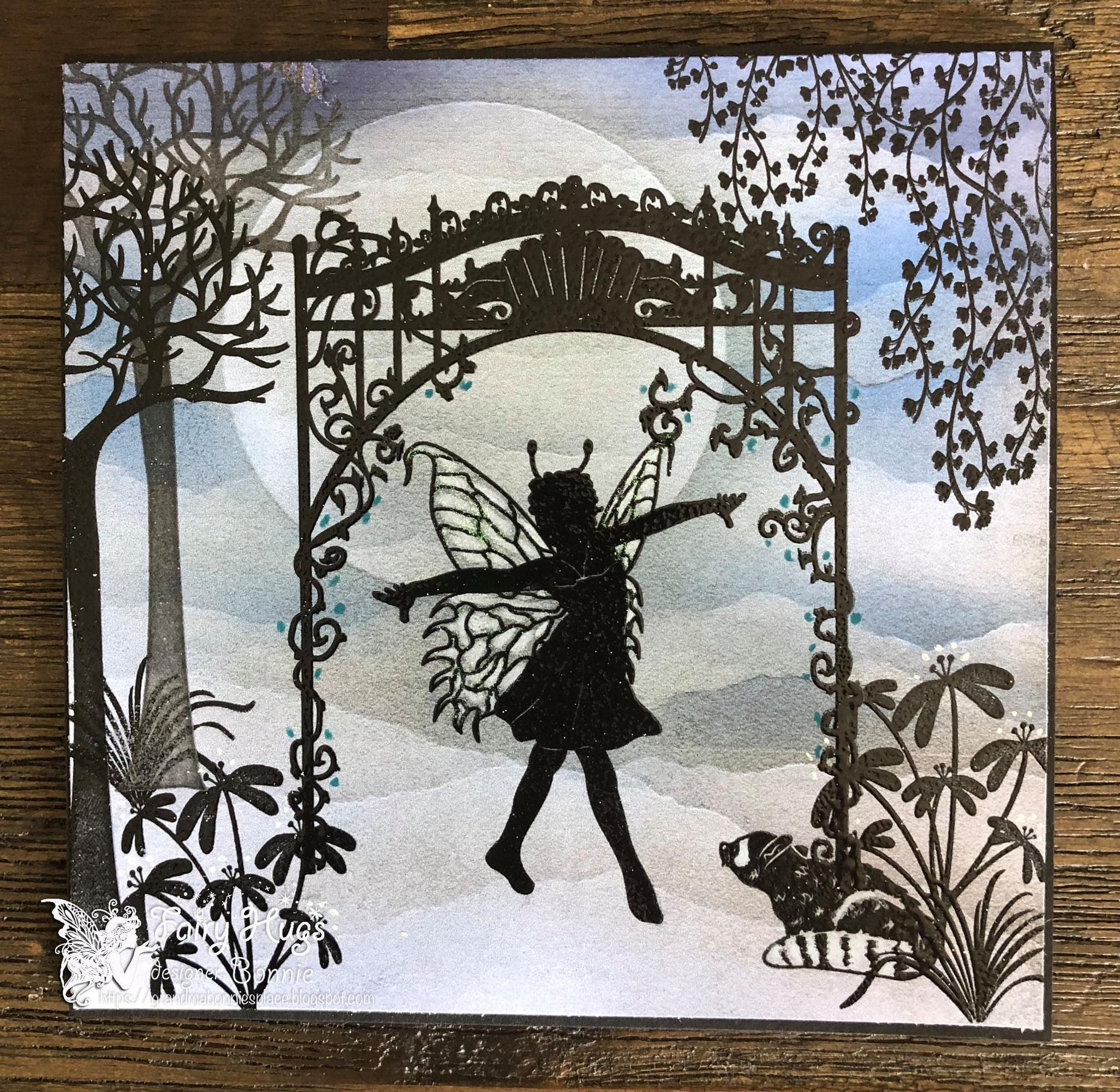 Fairy Hugs Stamps - Raccoon Set