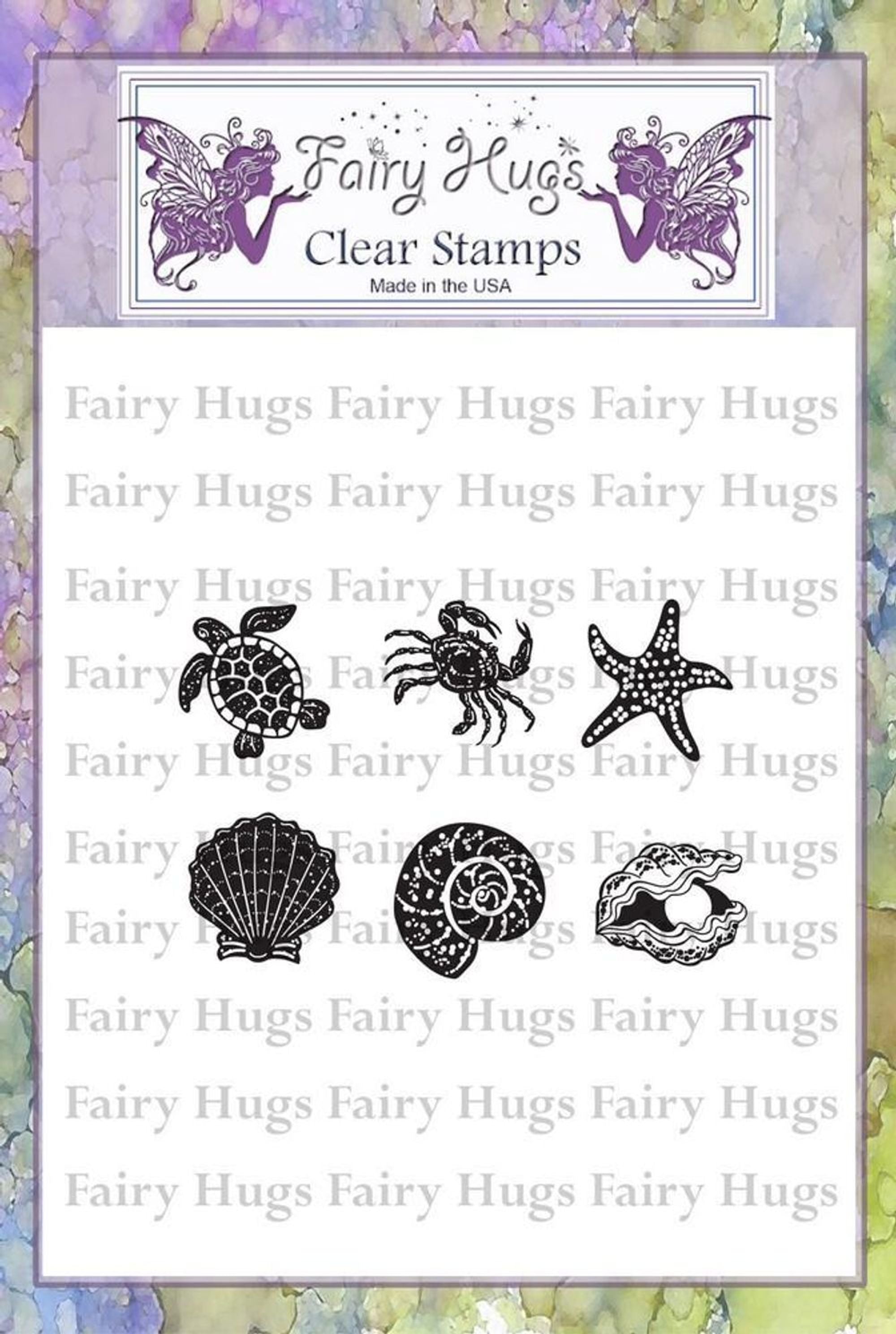 Fairy Hugs Stamps - Teeny Ocean Set