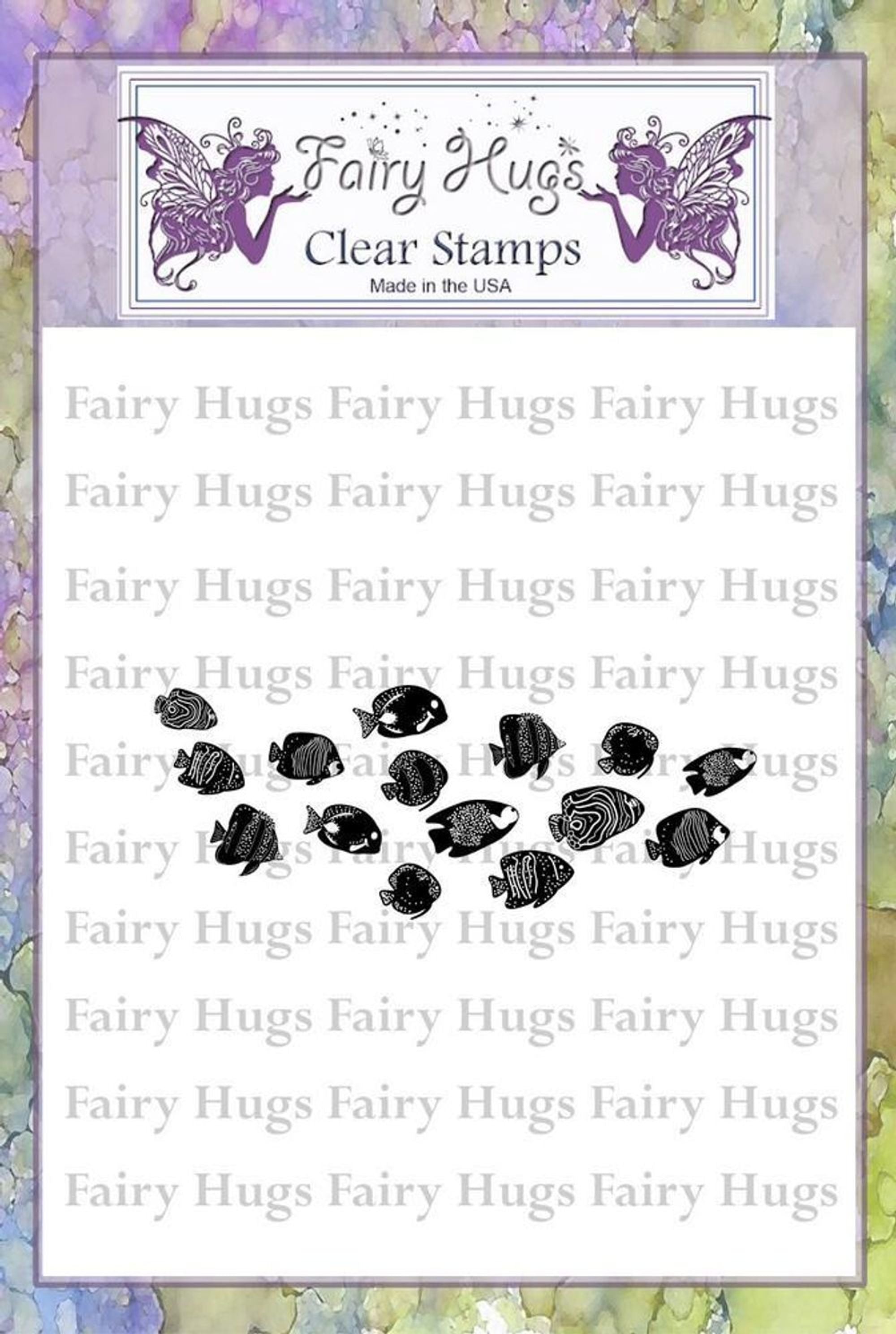 Fairy Hugs Stamps - Fish School