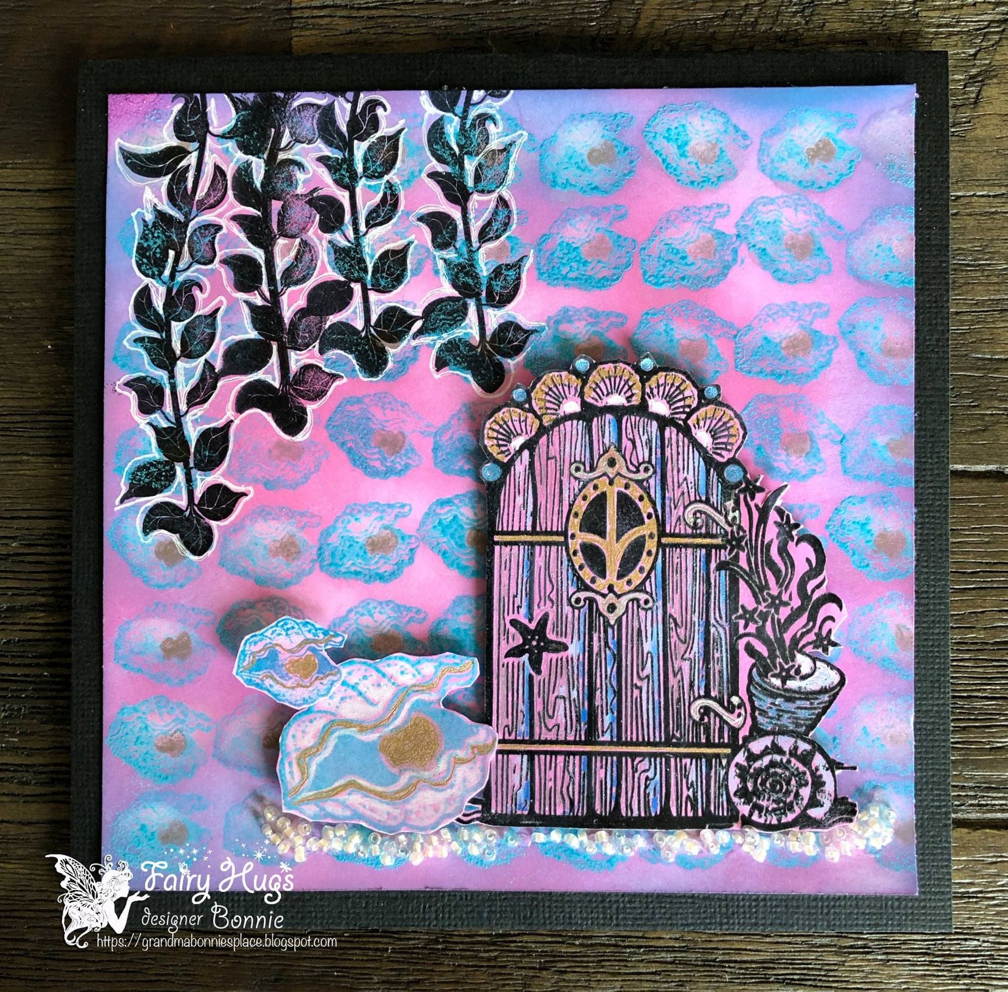 Fairy Hugs Stamps - Ivy Seaweed