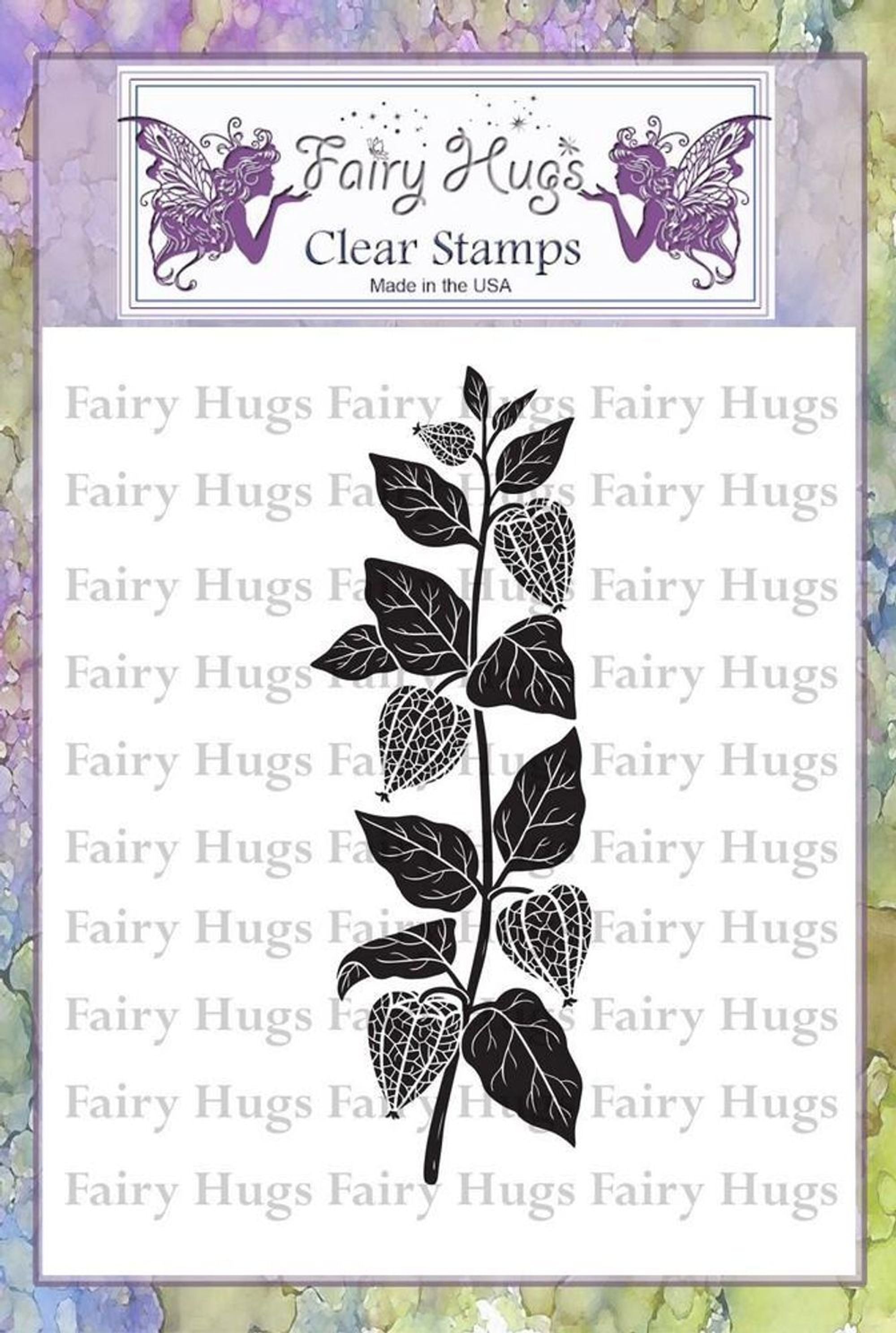 Fairy Hugs Stamps - Chinese Lantern Stem