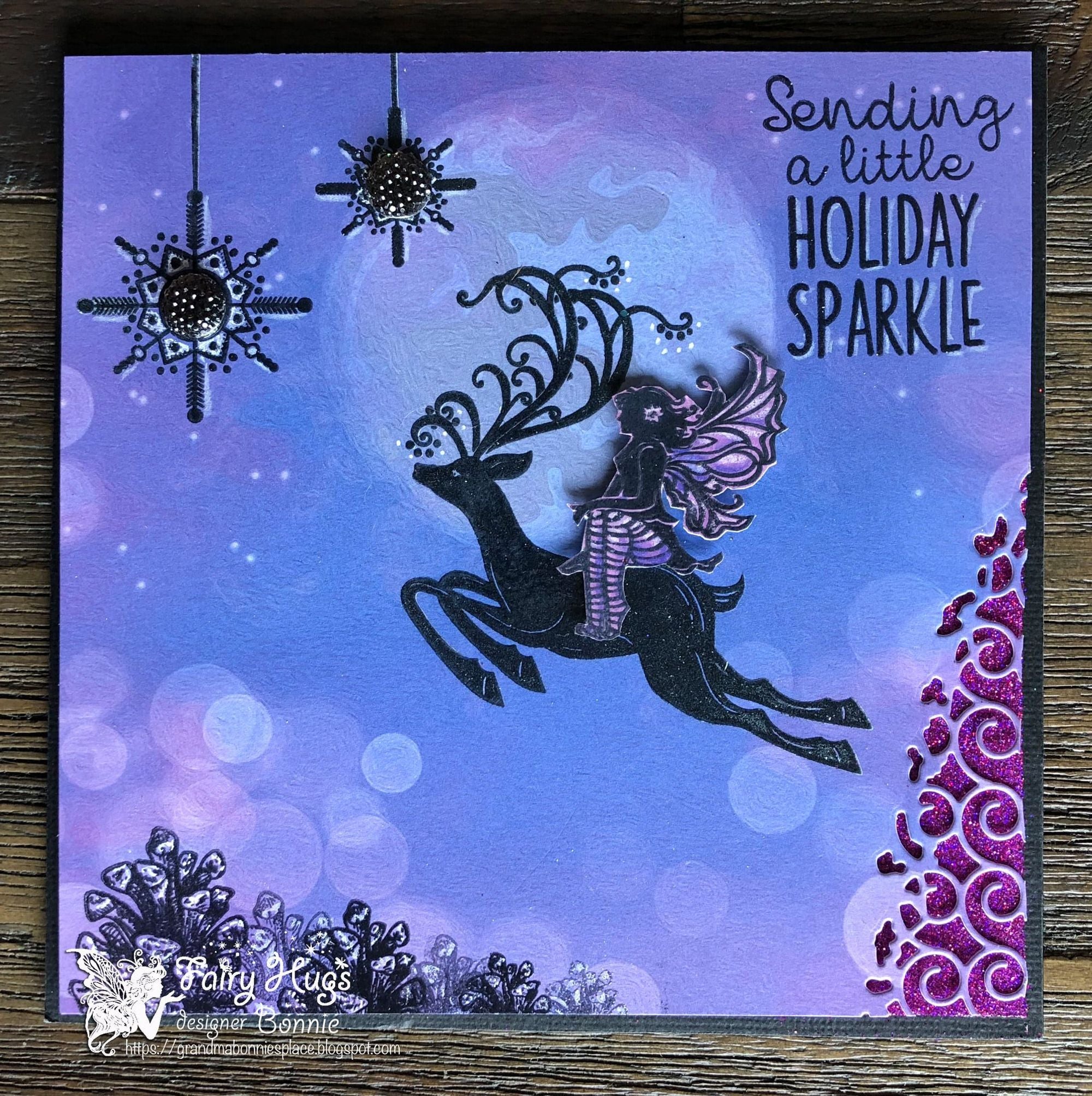 Fairy Hugs Stamps - Holiday Sparkle