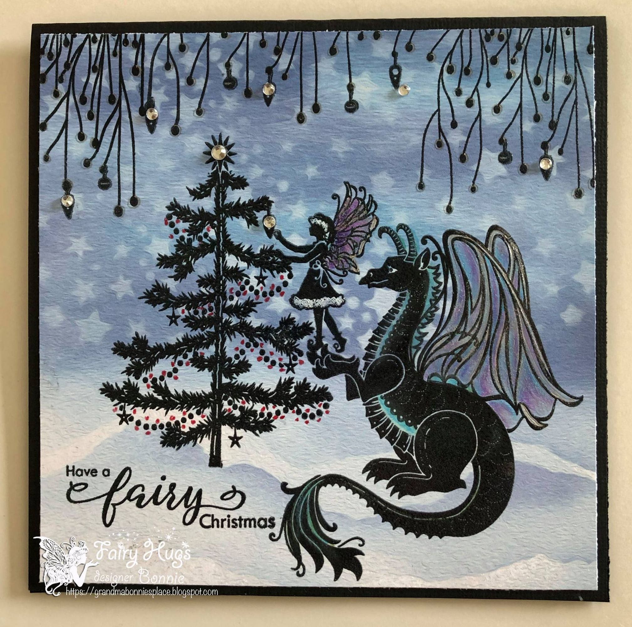 Fairy Hugs Stamps - Fairy Christmas