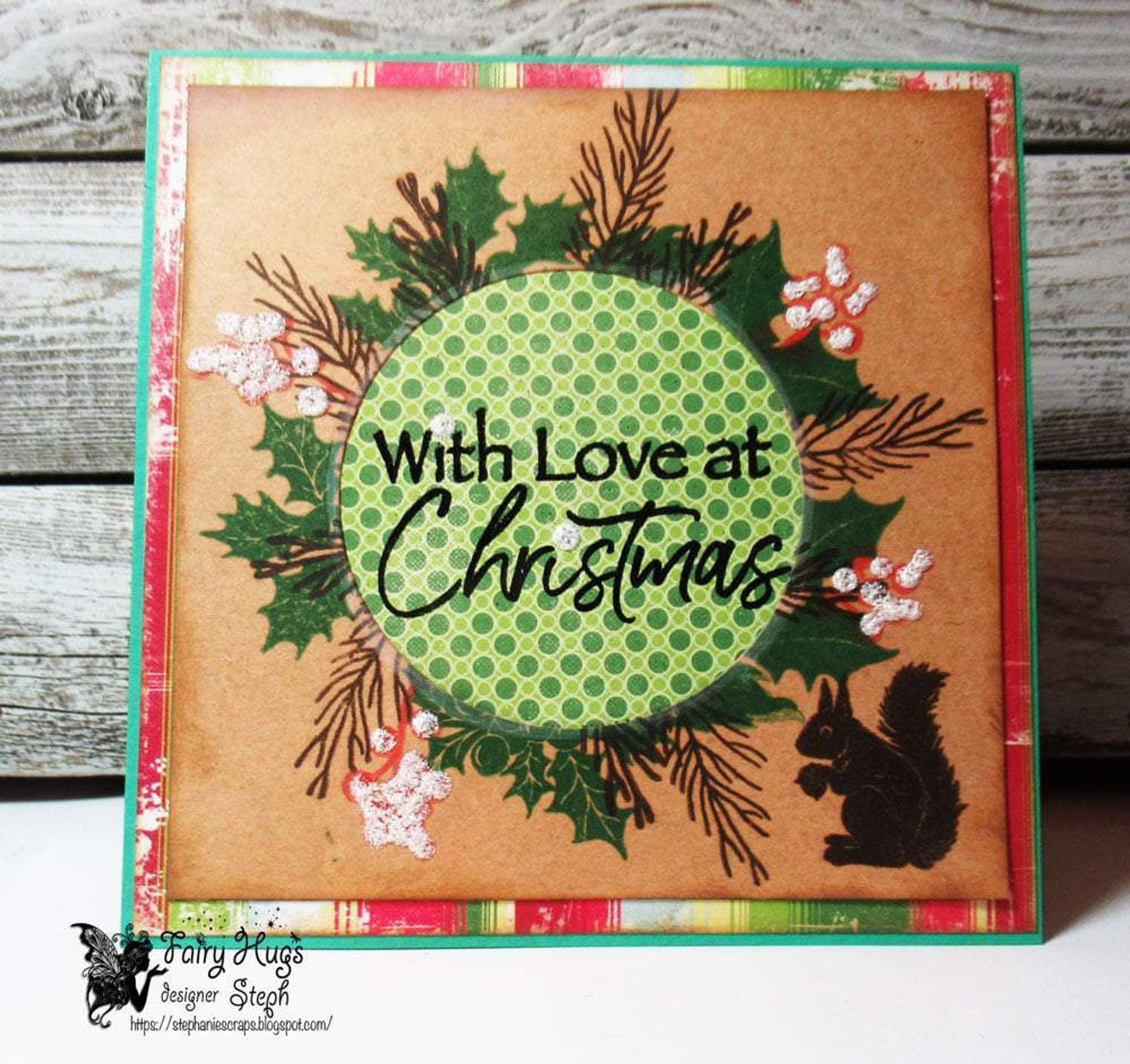 Fairy Hugs Stamps - Love At Christmas