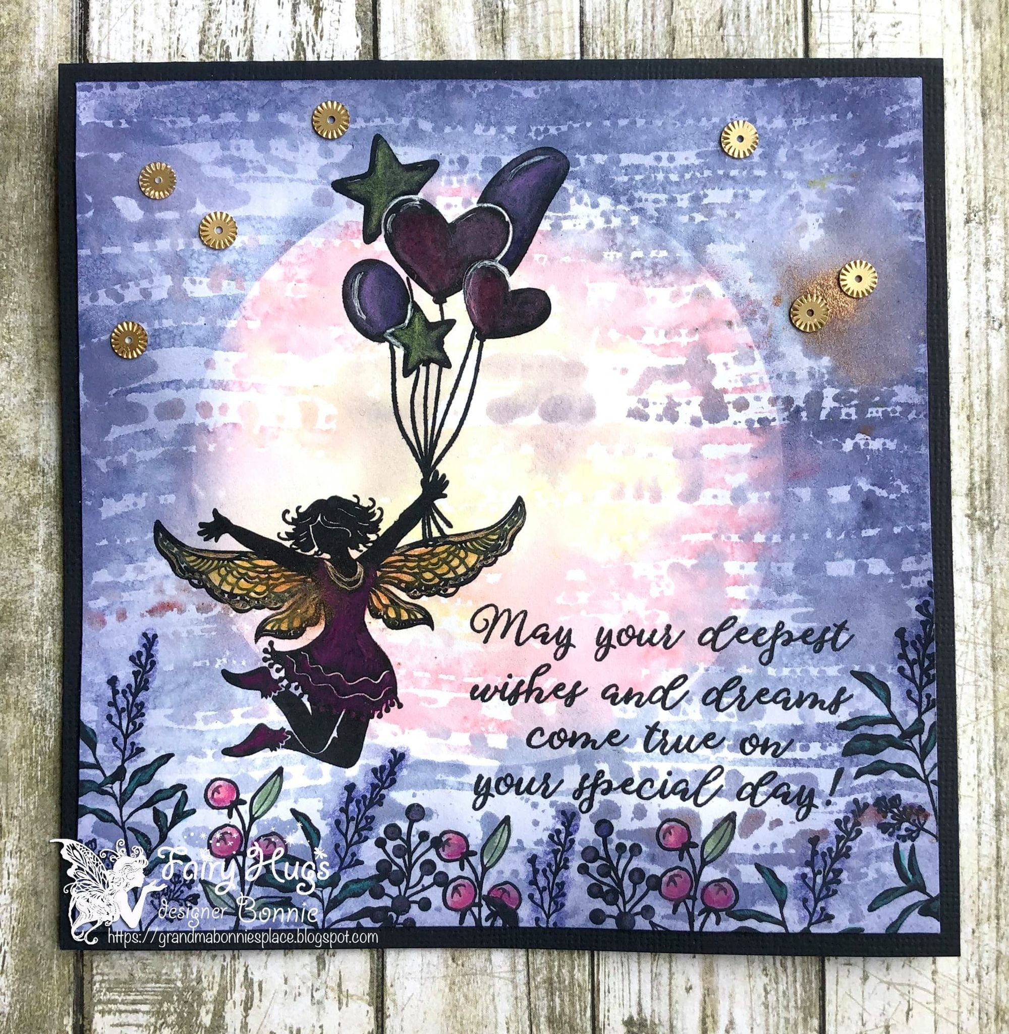 Fairy Hugs Stamps - Bonnie