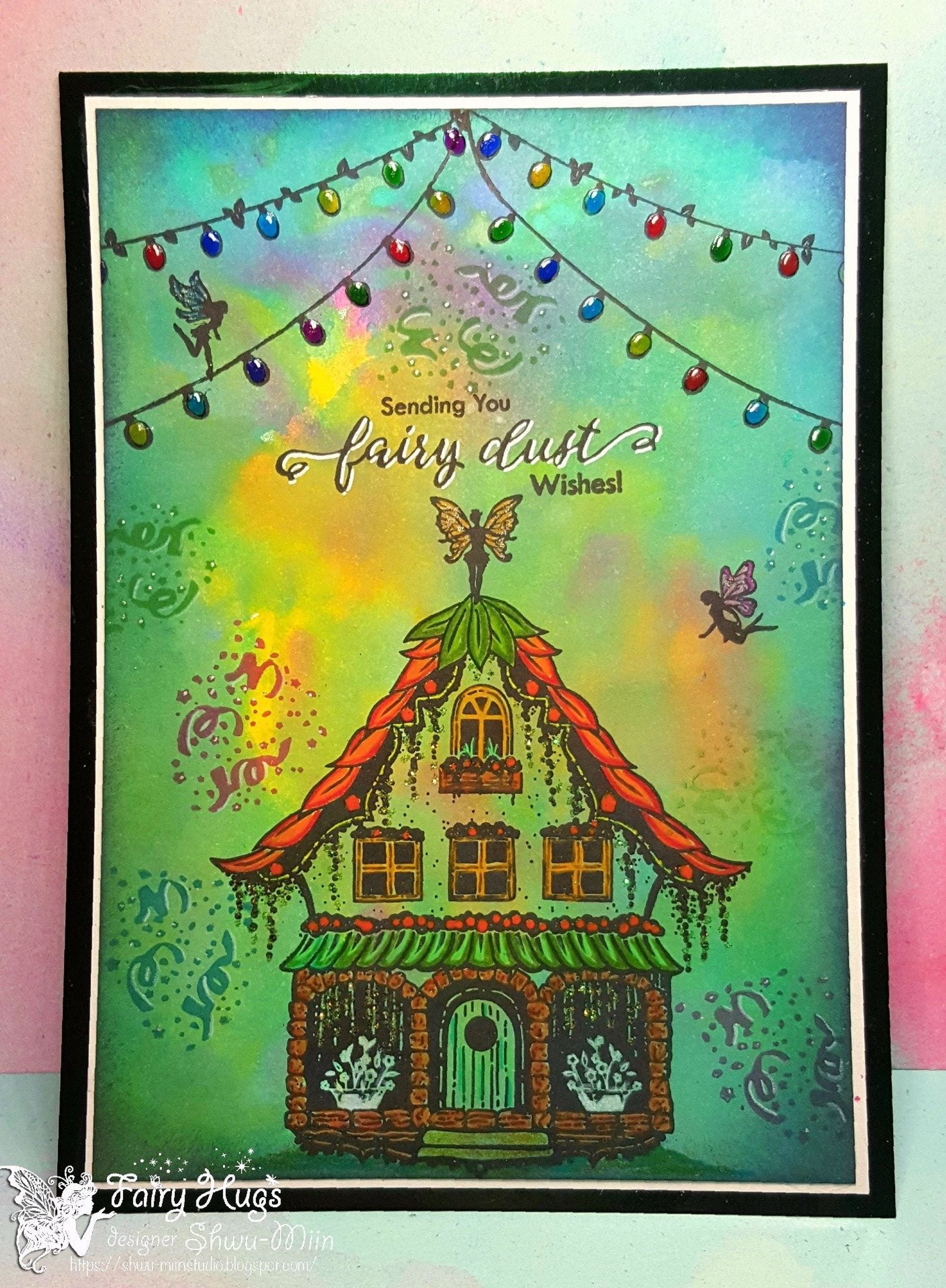 Fairy Hugs Stamps - Party Lights