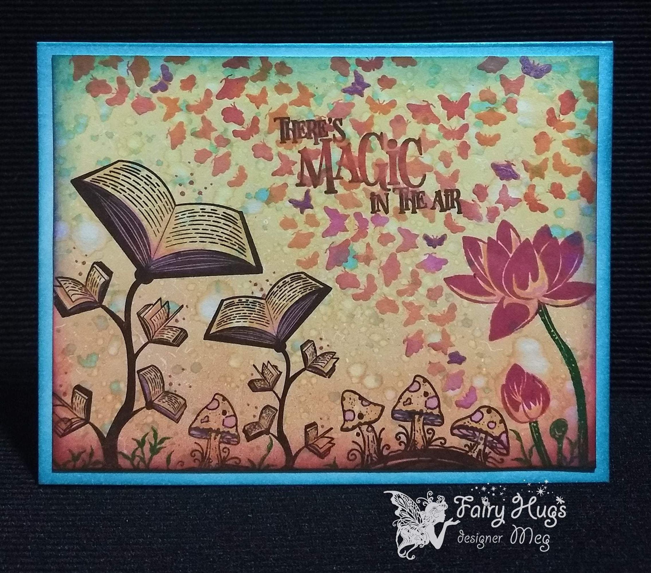 Fairy Hugs Stamps - Lily Blooms