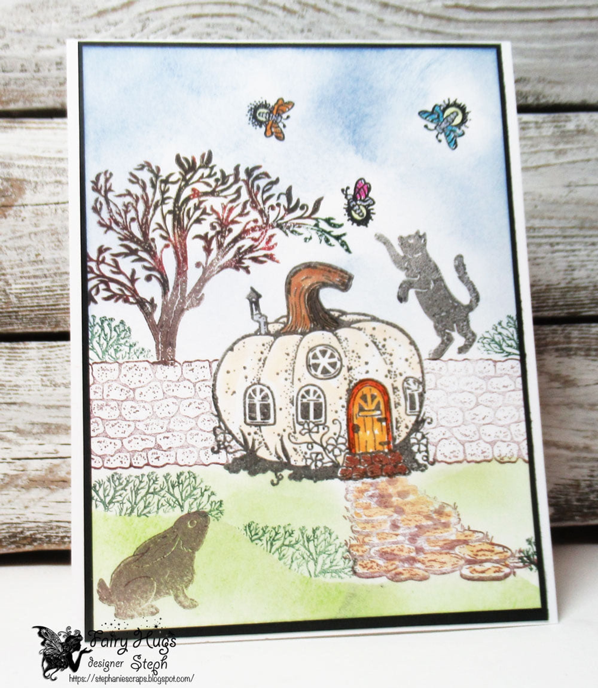 Fairy Hugs Stamps - Mini Arched Tree
