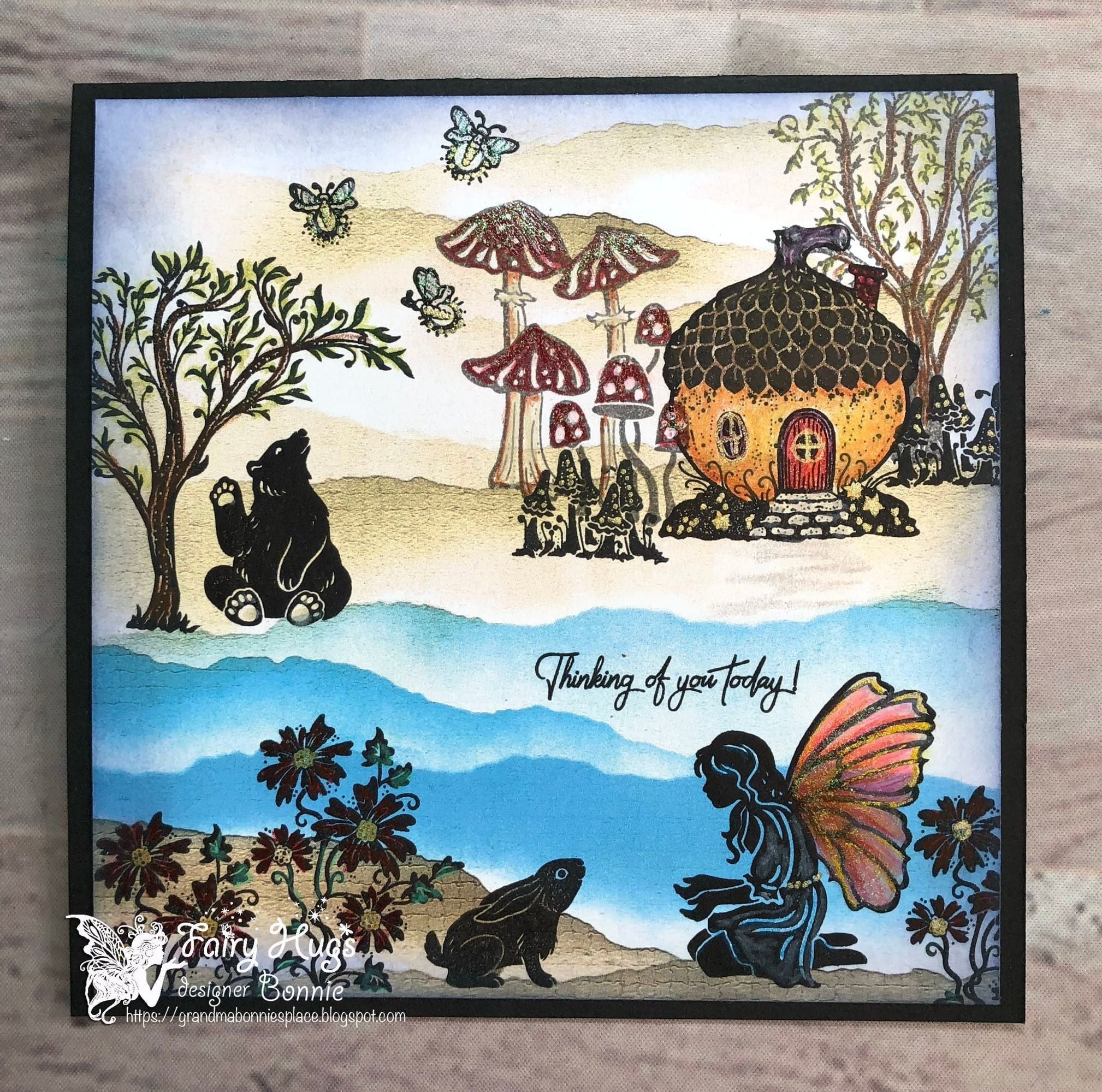 Fairy Hugs Stamps - Little Acorn House