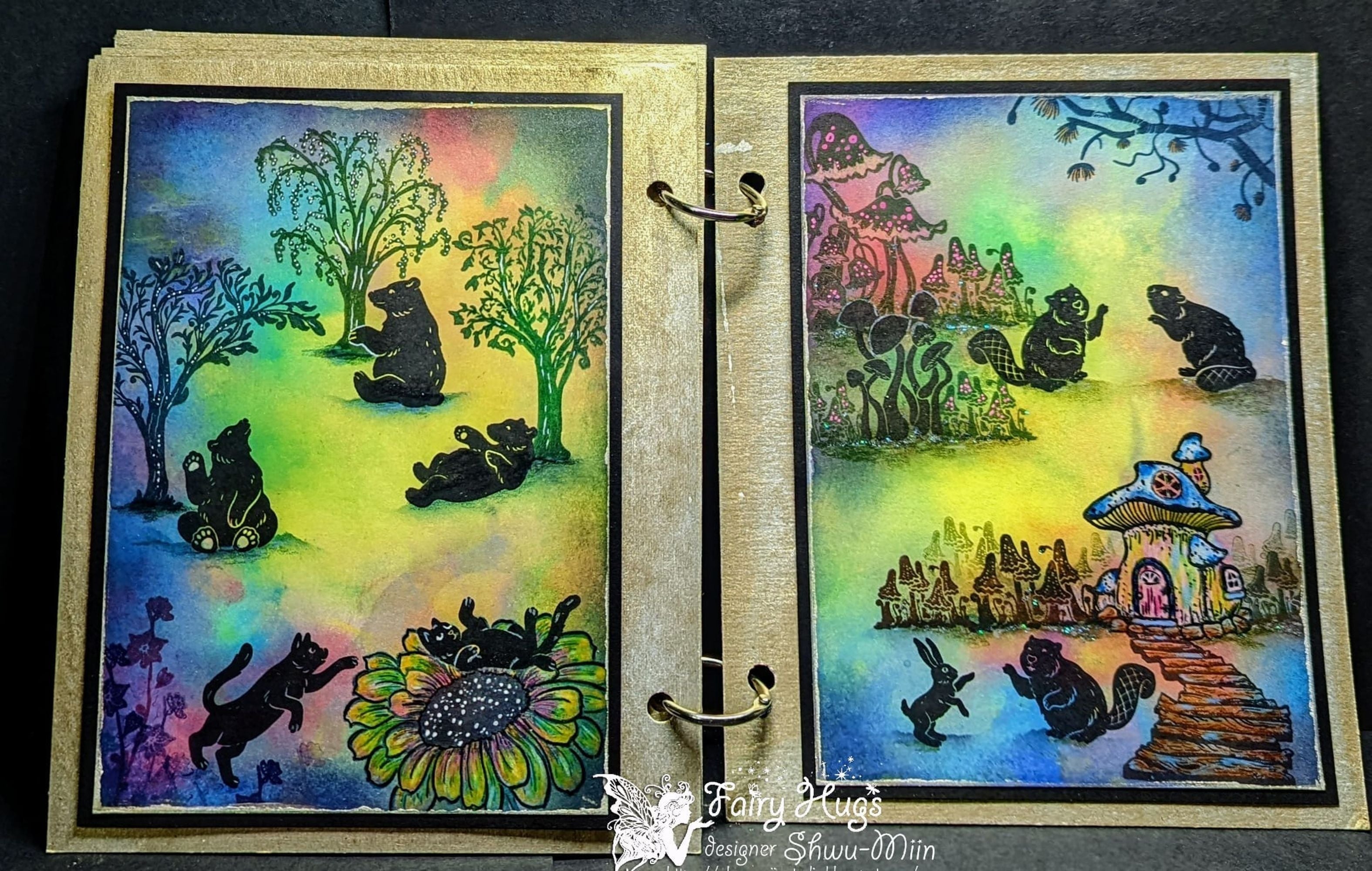 Fairy Hugs Stamps - Mini Bears