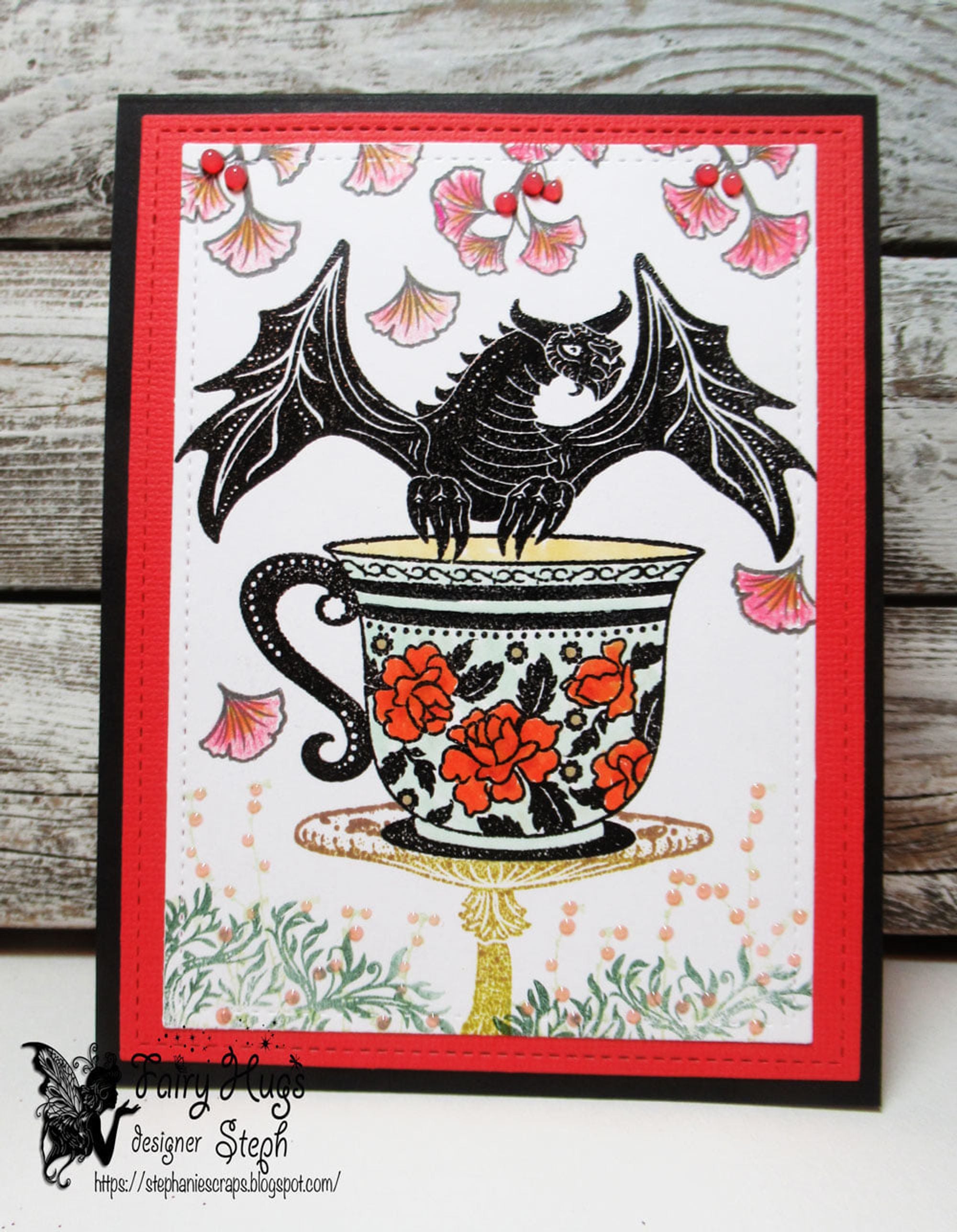 Fairy Hugs Stamps - Fairy Teacup