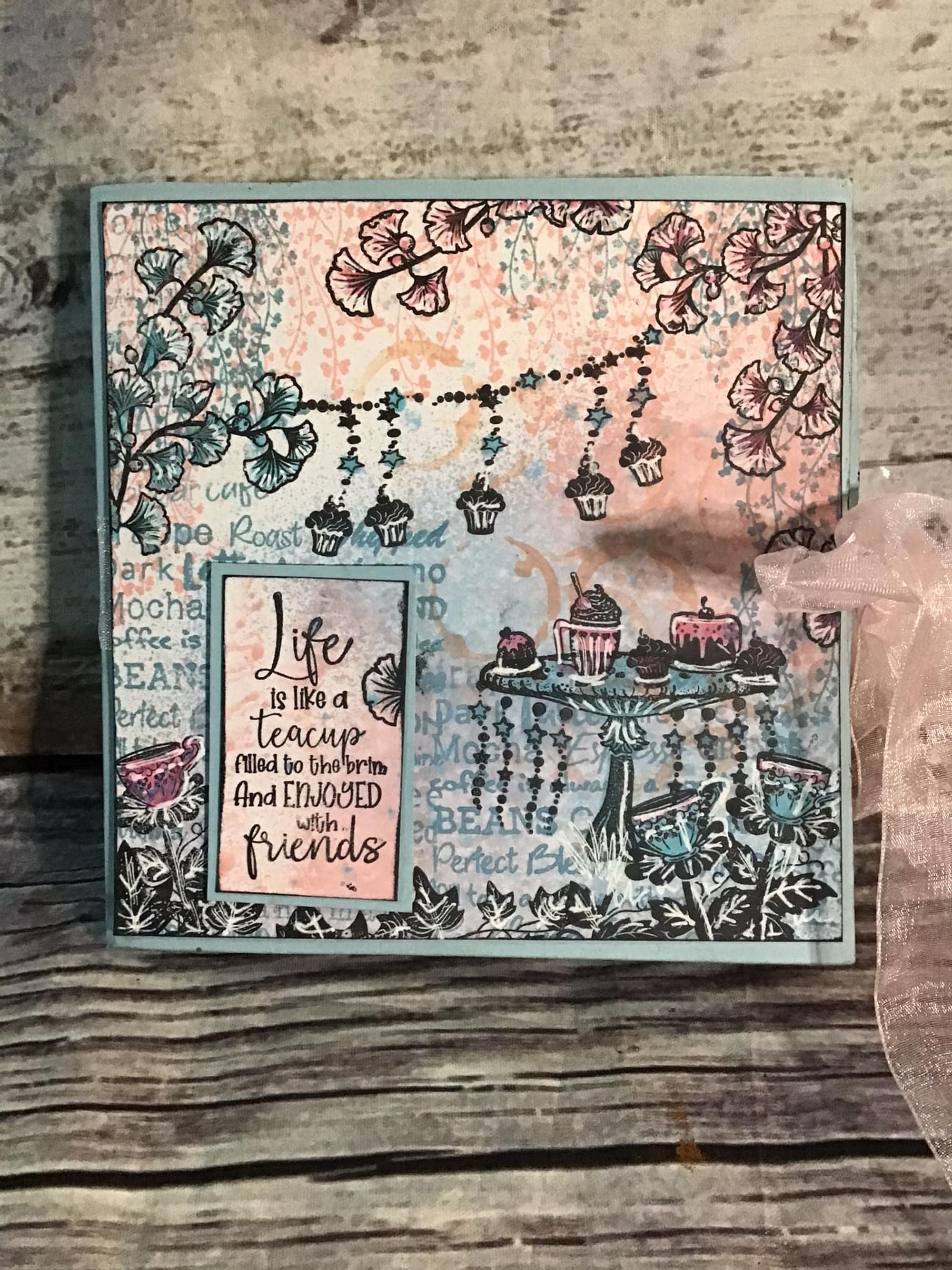 Fairy Hugs Stamps - Mushroom Table