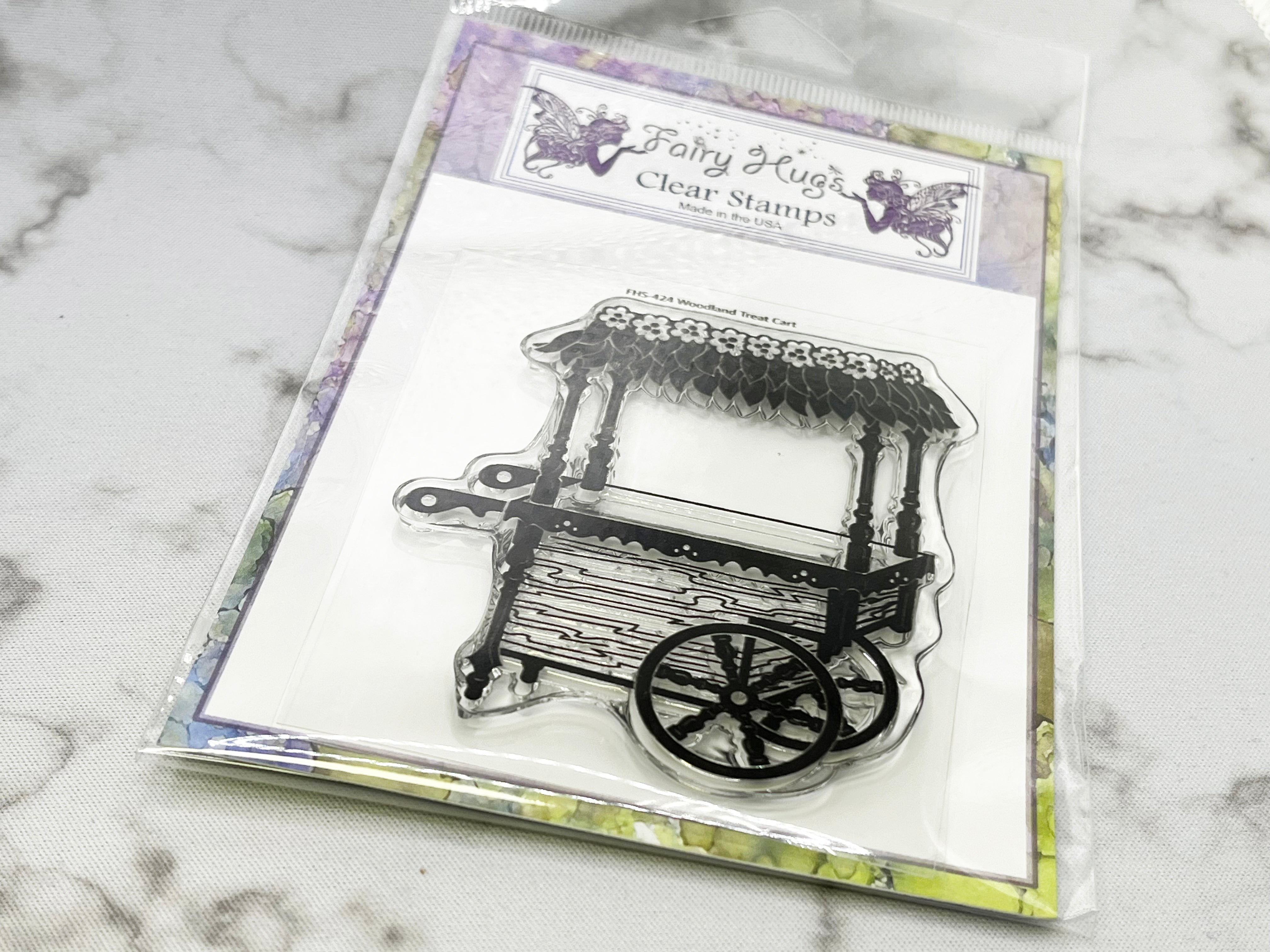Fairy Hugs Stamps - Fairy Treat Cart