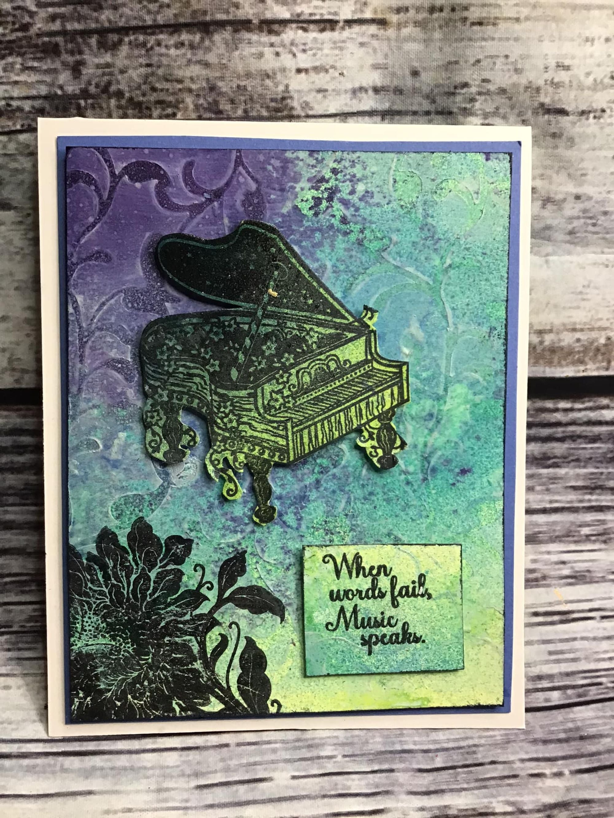 Fairy Hugs Stamps - Music Speaks