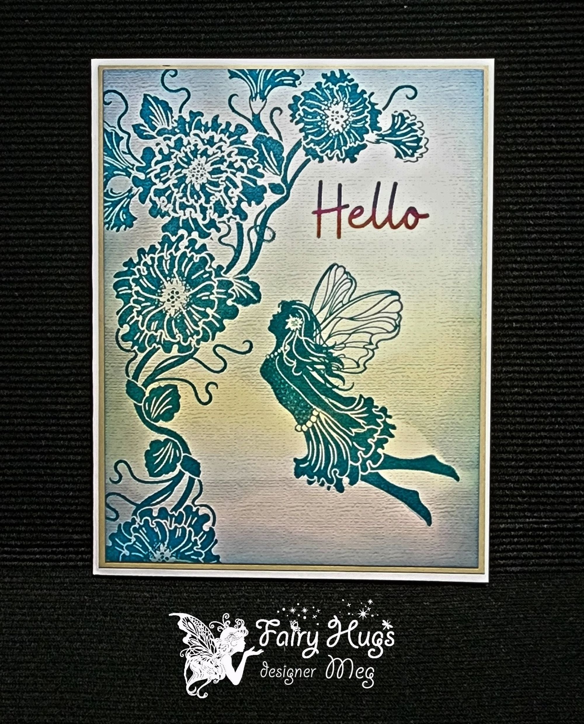 Fairy Hugs Stamps - Inga's Morning Glory