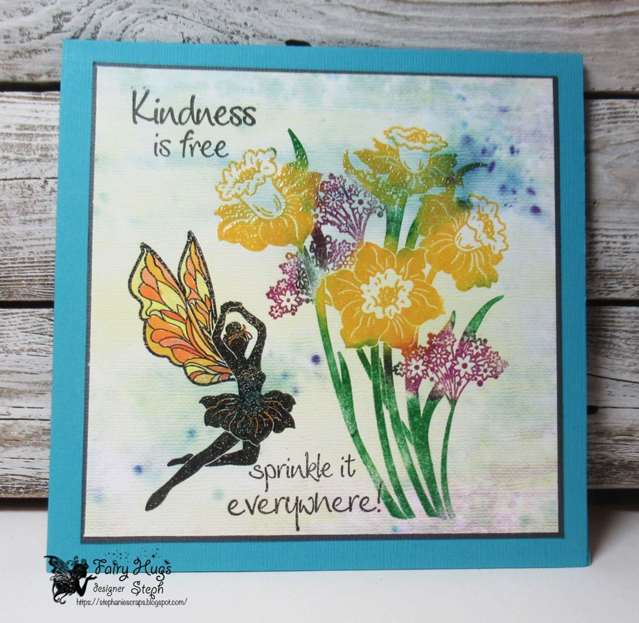 Fairy Hugs Stamps - Isla's Daffodil