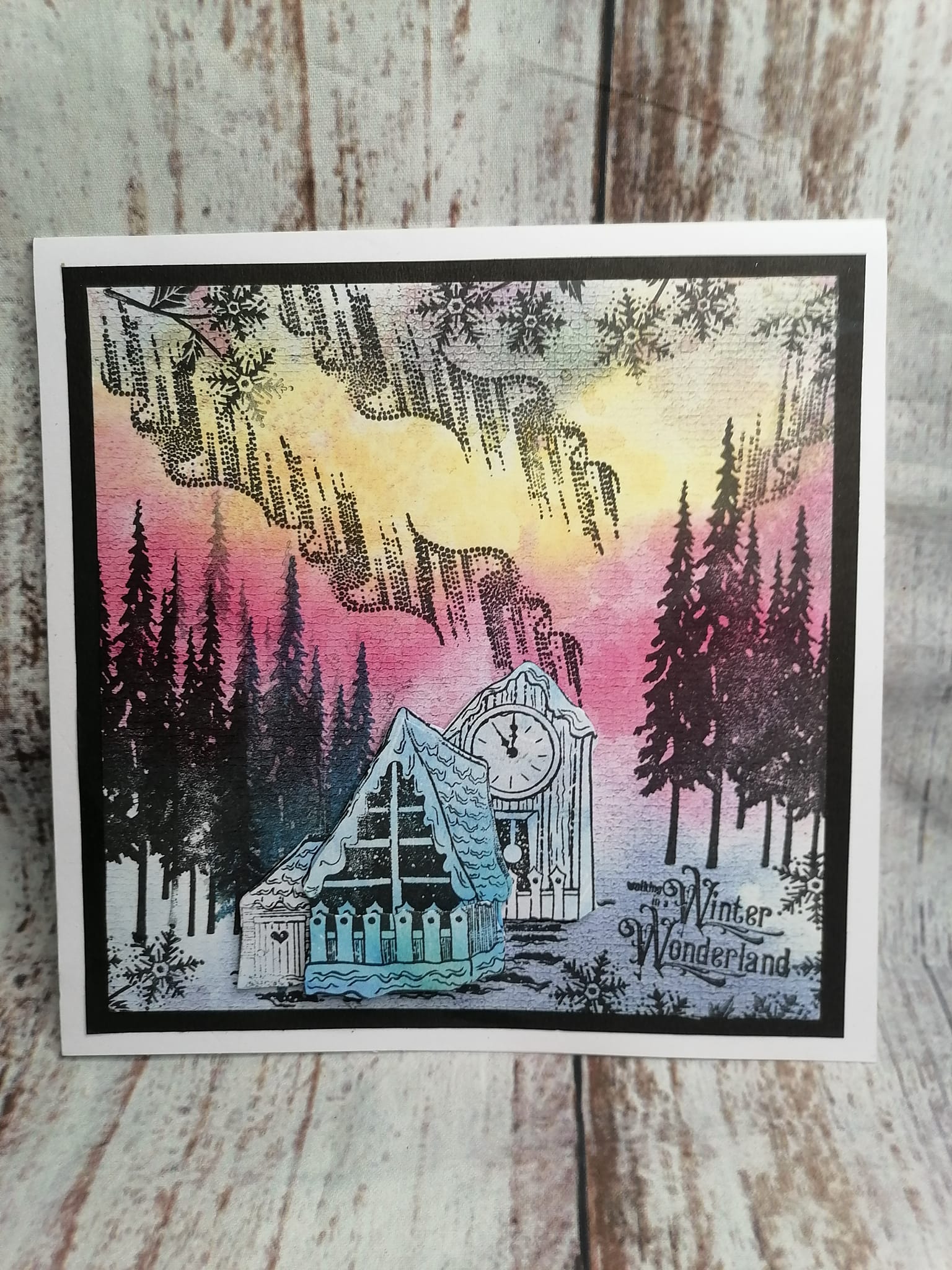 Fairy Hugs Stamps - Northern Lights
