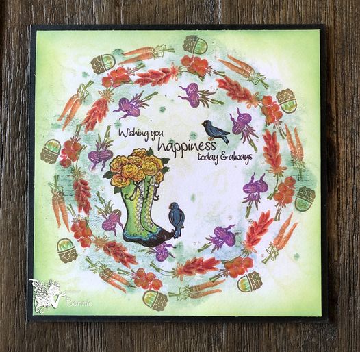 Fairy Hugs Stamps - Garden Boots
