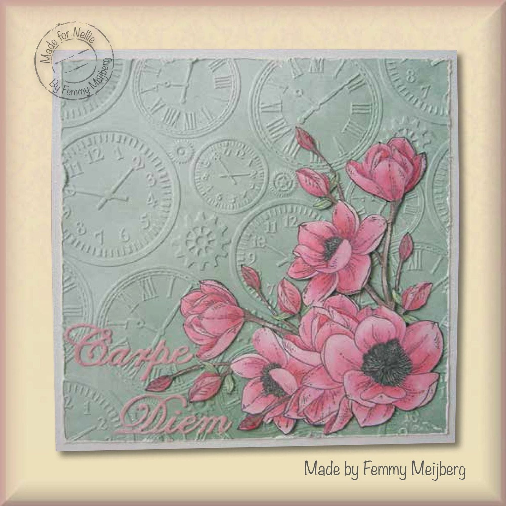 Clear Stamps Flowers Magnolia Flower