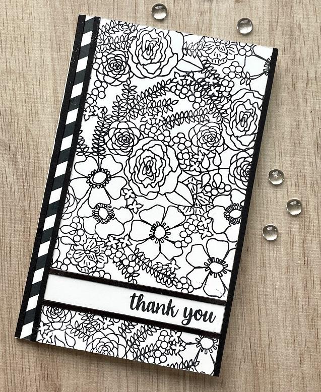 Frantic Stamper Clear Stamp Set - Florals And Greetings