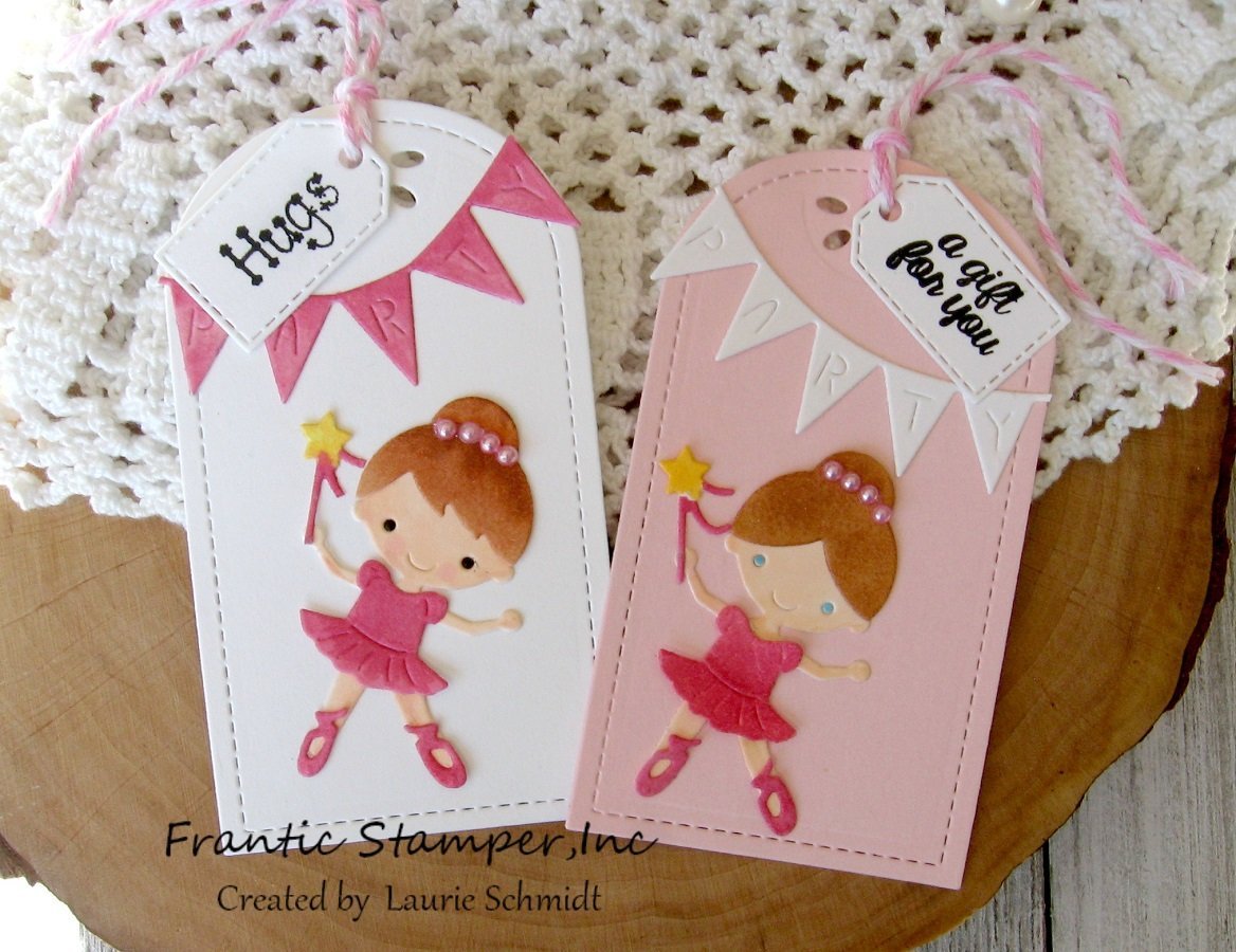 Frantic Stamper Precision Die - Little Ballerinas