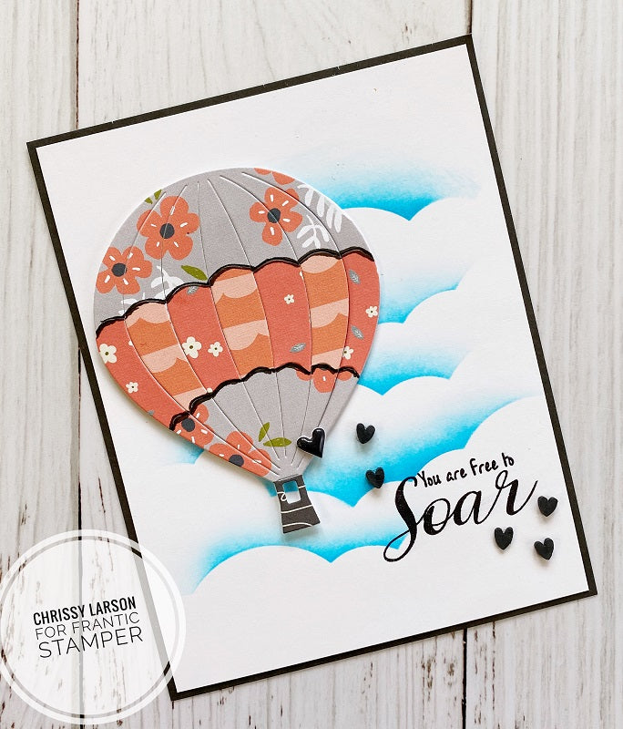 Frantic Stamper Clear Stamp Set - Butterfly